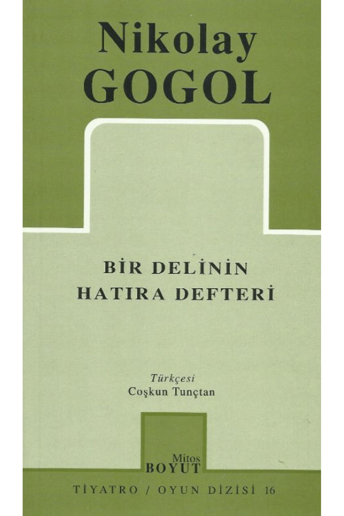 Mitos Boyut Yayınları Bir Delinin Hatıra Defteri