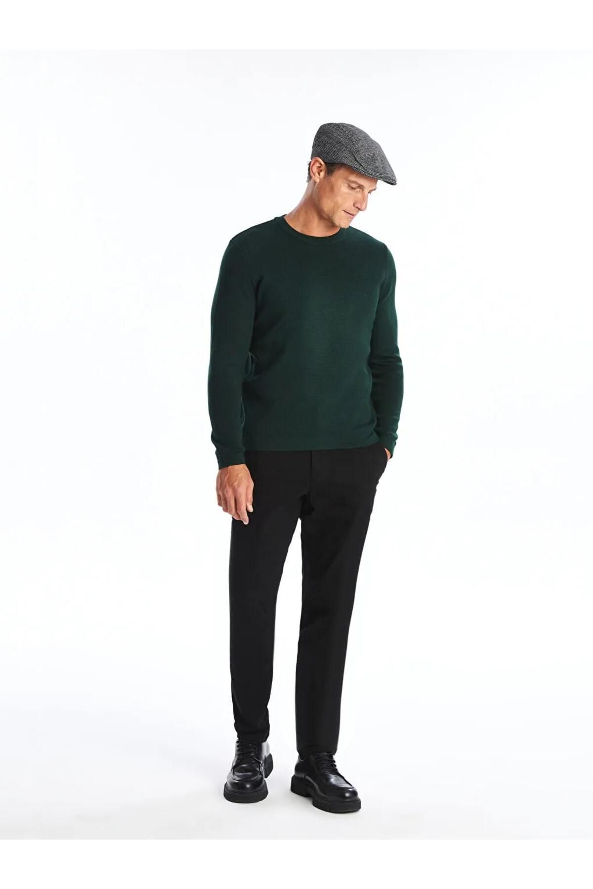 LC Waikiki LCWAIKIKI Classic Siyah Dar Kalıp Erkek Chino Pantolon