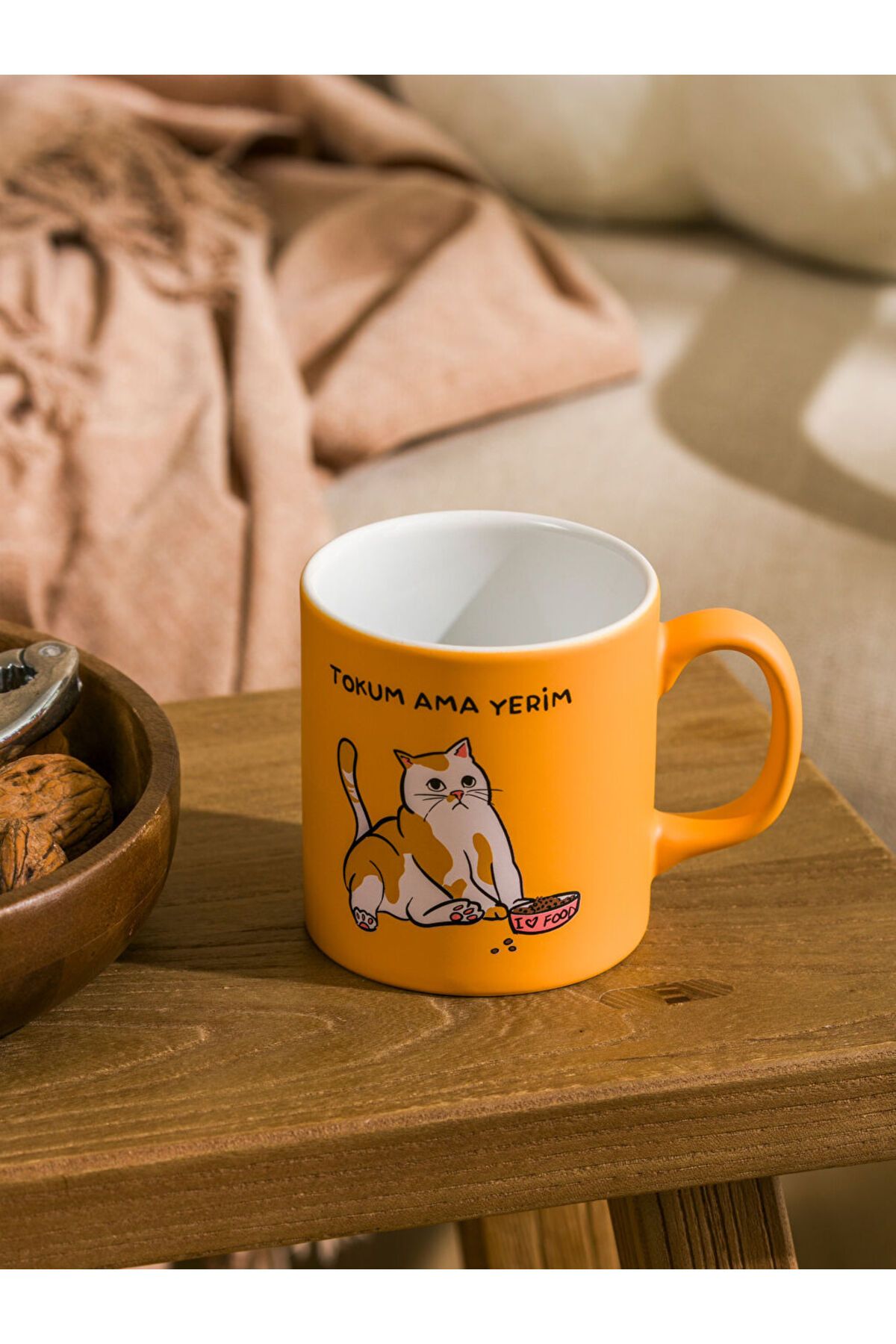 LC Waikiki Karişik Kedi Baskılı Seramik Kupa 320 ml