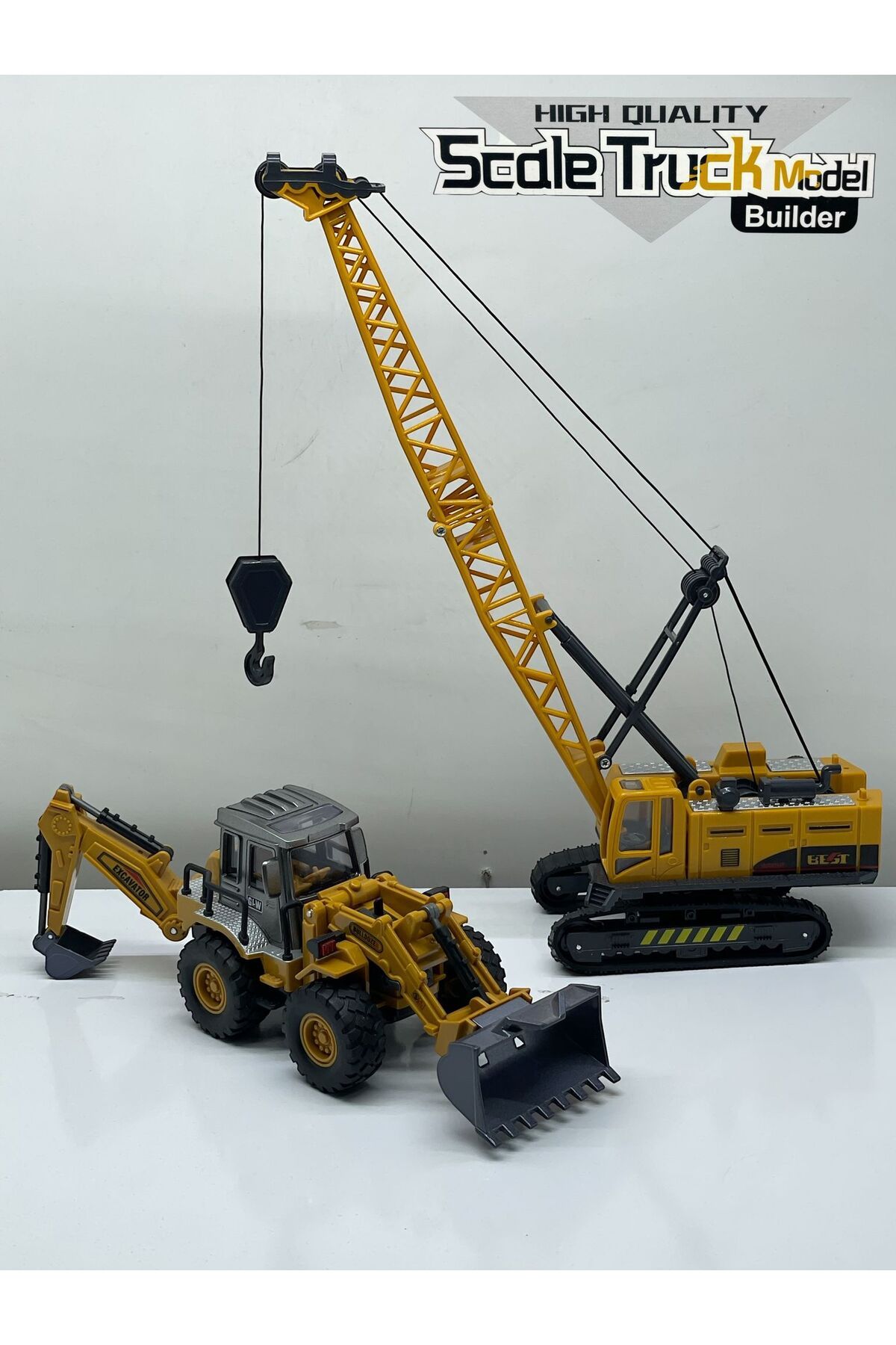 SCOWETTO Eğitici İş Makineleri Dozer Ve Vinç