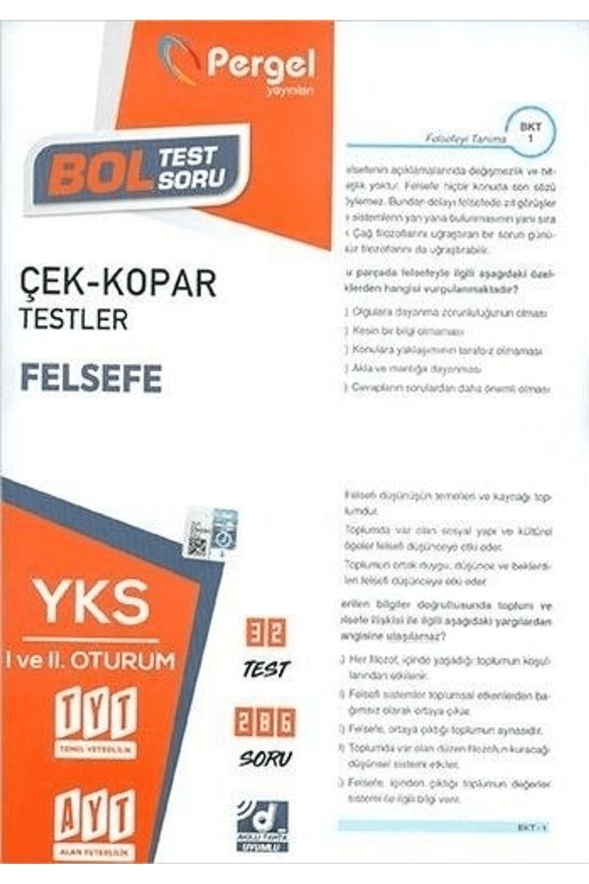 Pergel Yayınları TYT - AYT Felsefe Yaprak Test