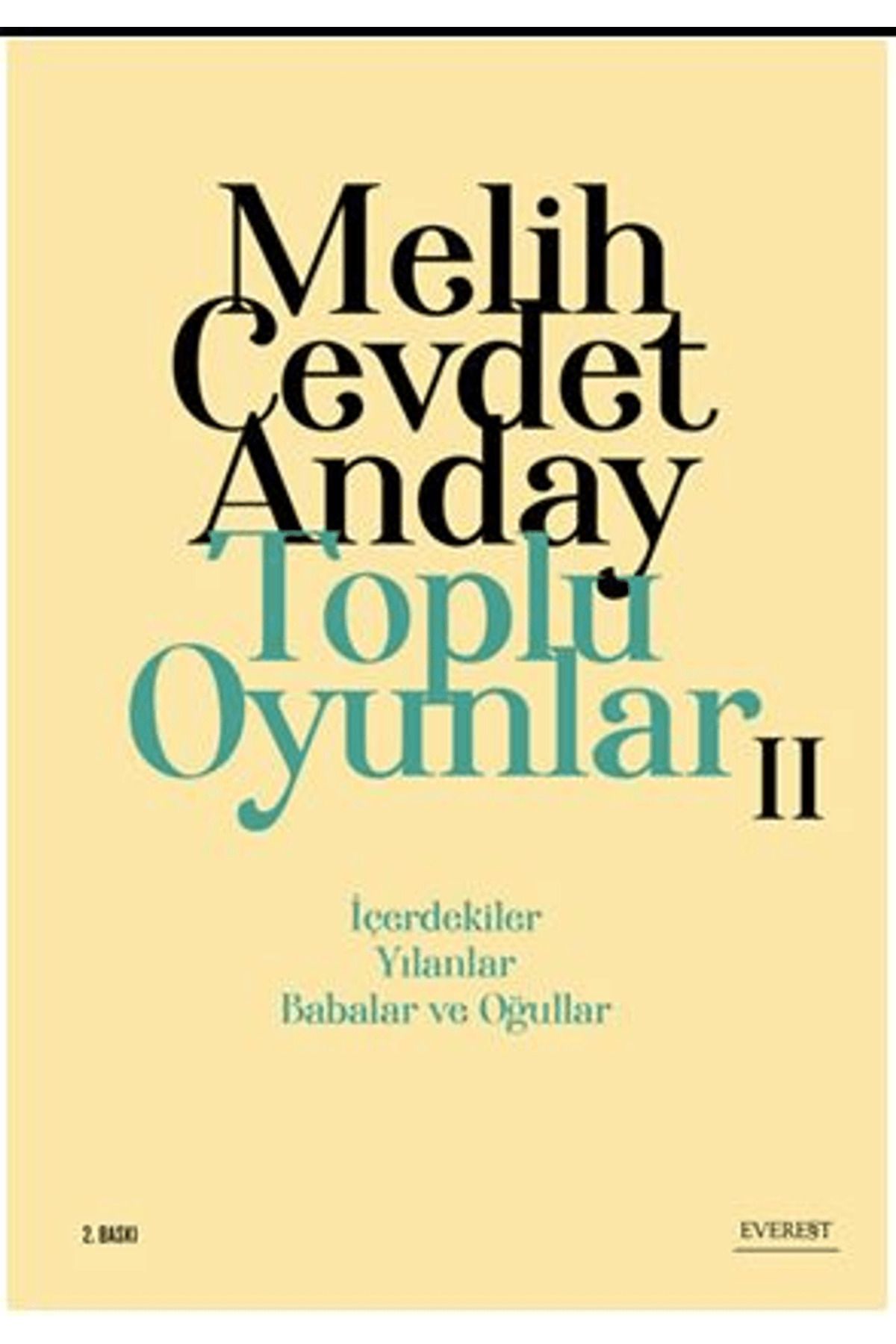 Everest Yayınları Toplu Oyunlar 2: İçerdekiler