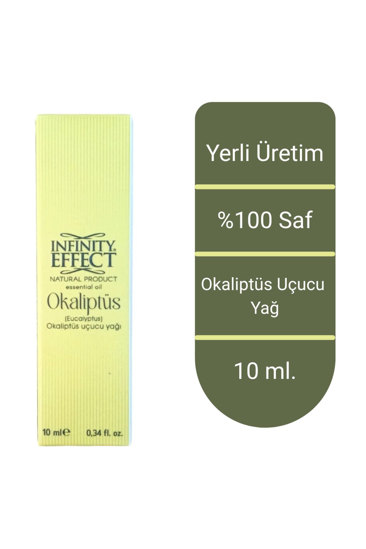 CYBERBAZAAR infinity effect Okaliptüs Uçucu Yağ Buhurdanlık Yağı Difizör Esansı Oda Kokusu Esansı