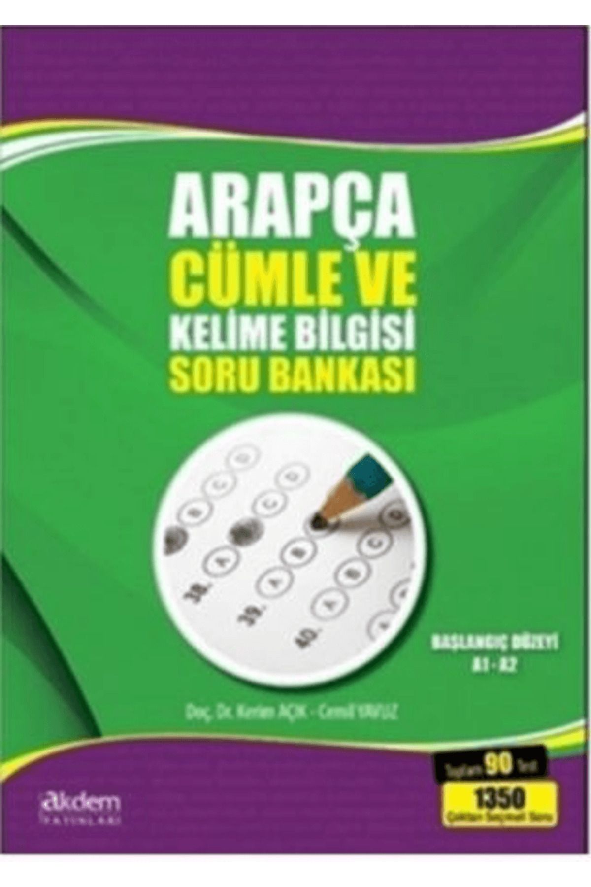 Akdem Yayınları Arapça Cümle ve Kelime Bilgisi Soru Bankası