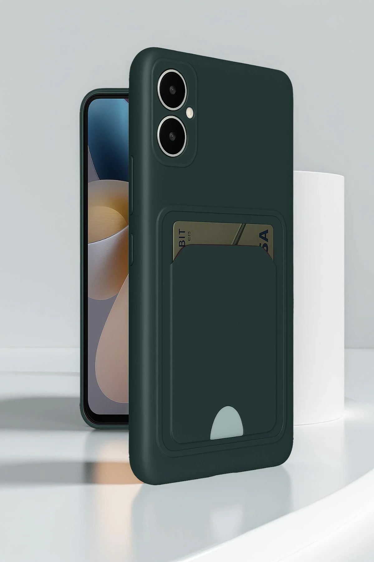 NewFace Samsung Galaxy A05 Kelvin Kartvizitli Silikon - Lila DRSTR