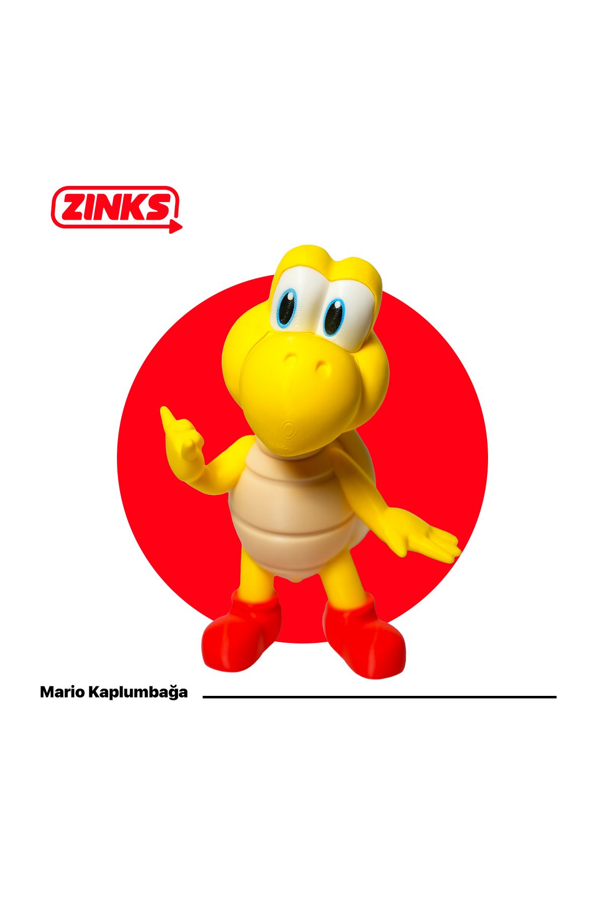 Zınks Store Mario - Koopa Troopa Figür ve Oyuncak