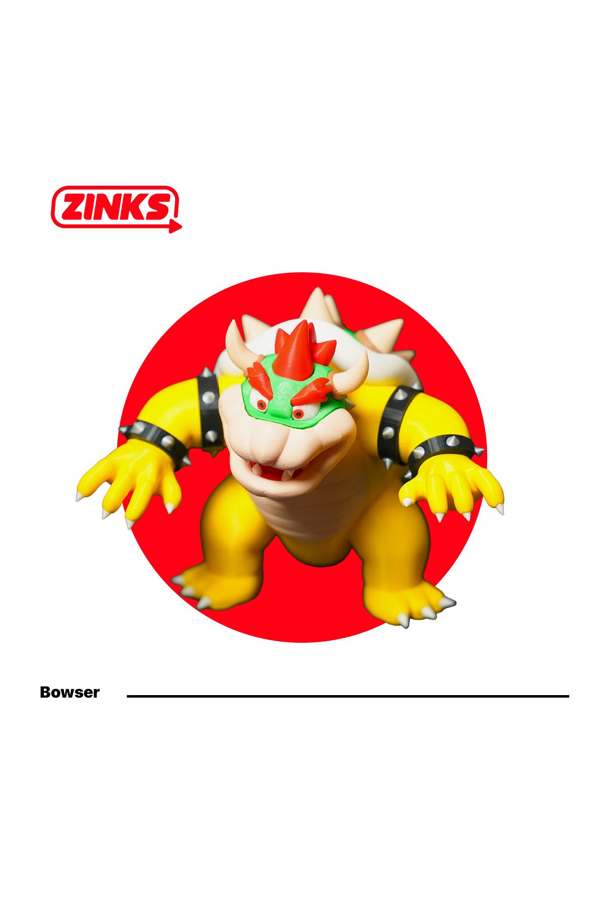 Zınks Store Mario - Bowser Figür ve Oyuncak
