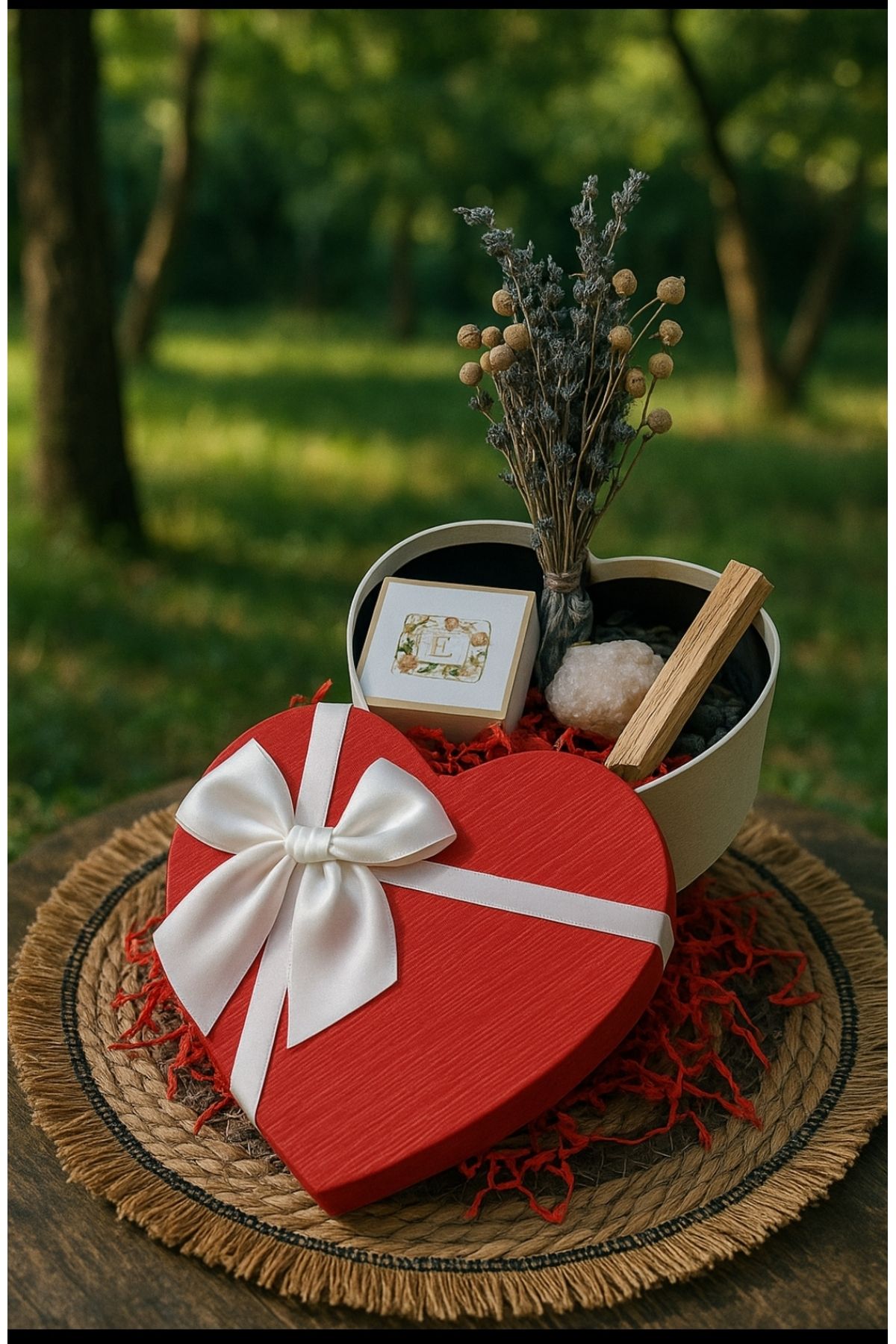 ARCET Arınma Tütsülük Set, vanilya Kokulu Mum Palo Santo, Lavanta, üzerlik, Set