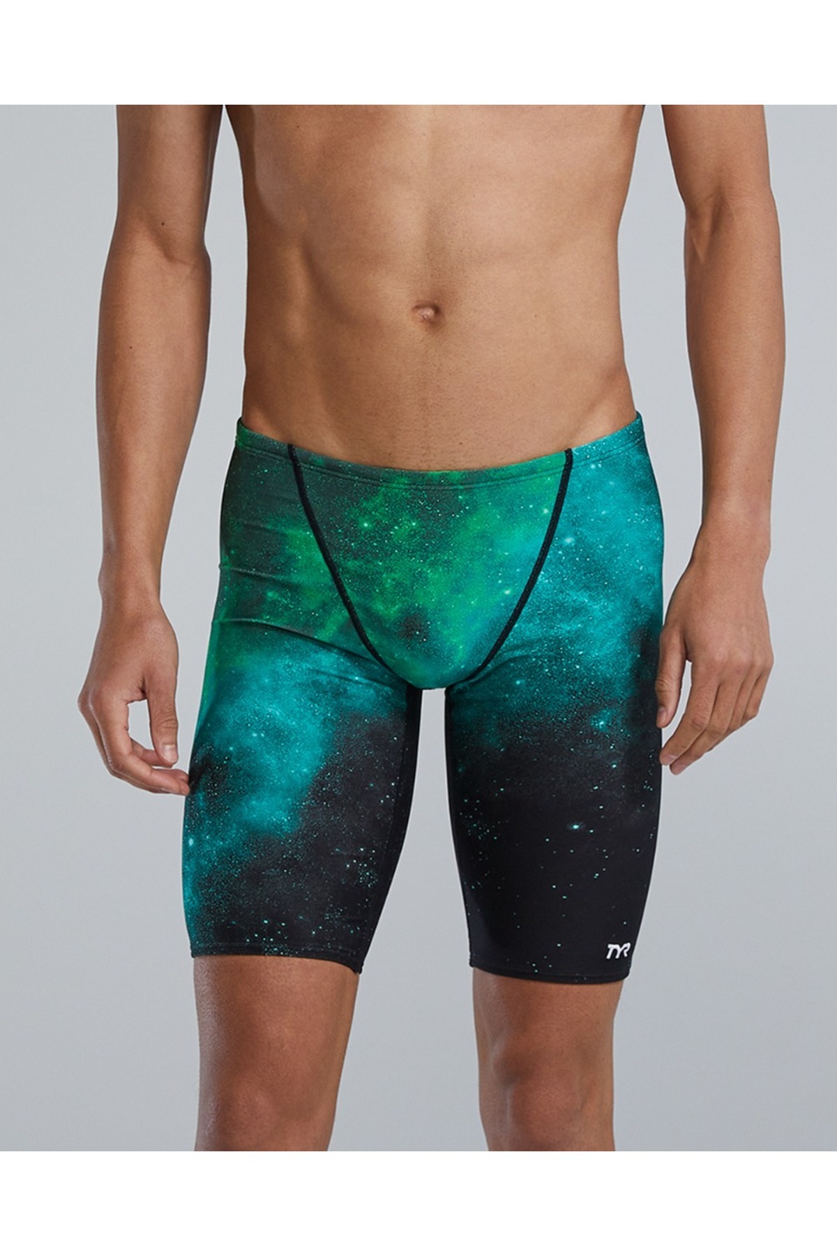 TYR-Durafast Elite. ®   Men's Swimsuit - Starborne (Green) 7