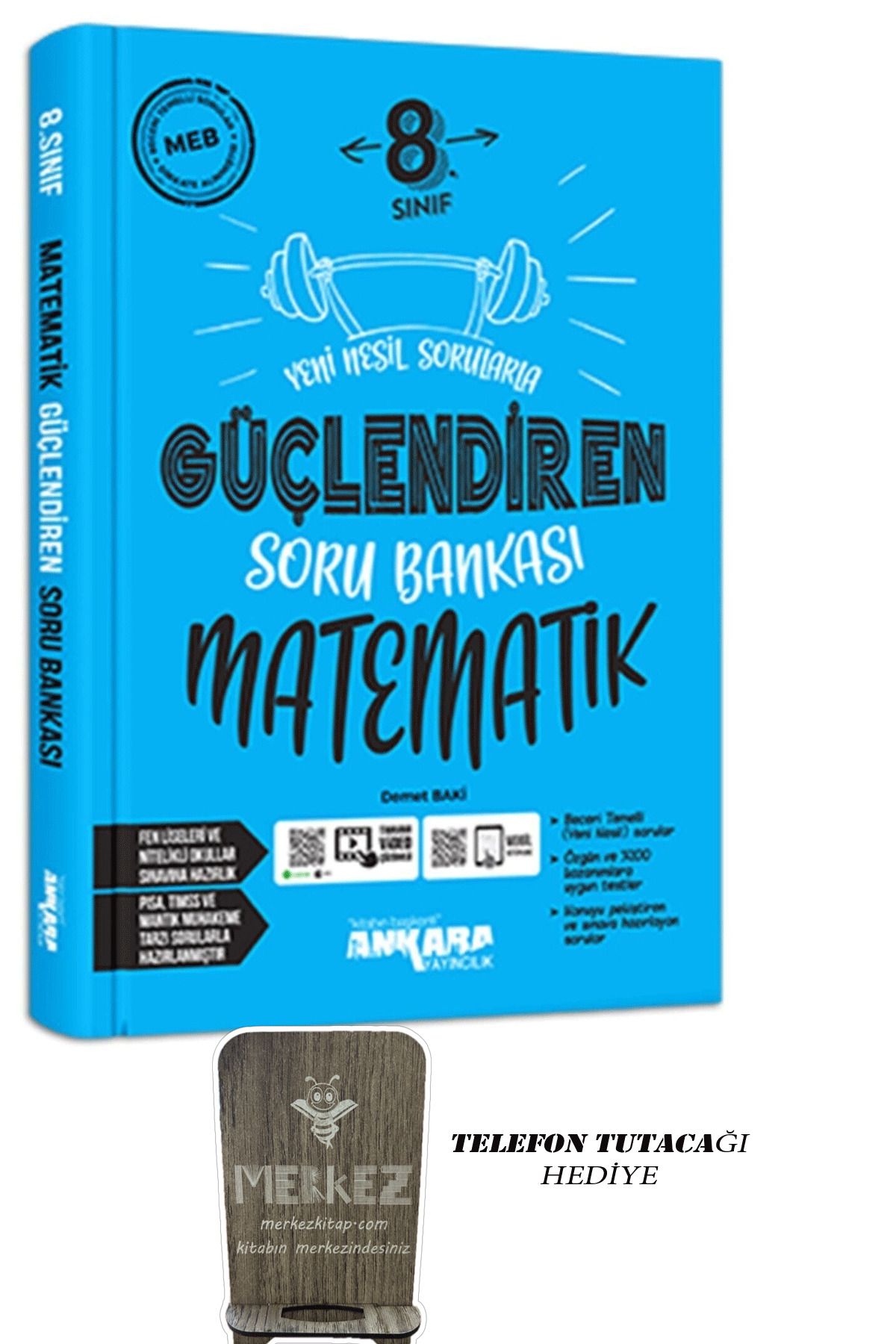 Ankara Yayıncılık 8. Sınıf Matematik Güçlendiren Soru Bankası Video Çözümlü Ankara Yayıncılık