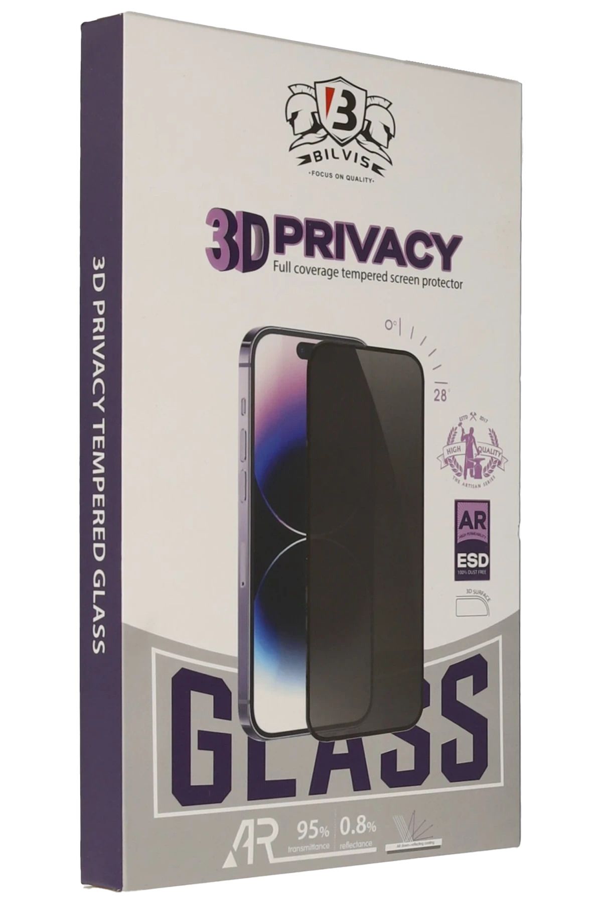 NewFace iPhone 16E Bilvis 3D Hayalet Cam Ekran Koruyucu 1495915709