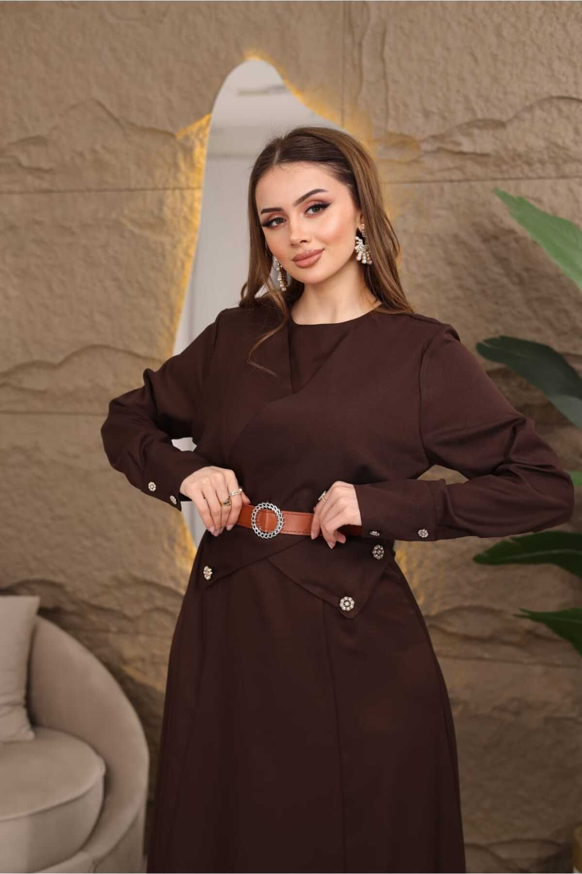 newmisal YELEK GÖRÜNÜMLÜ ELBİSE