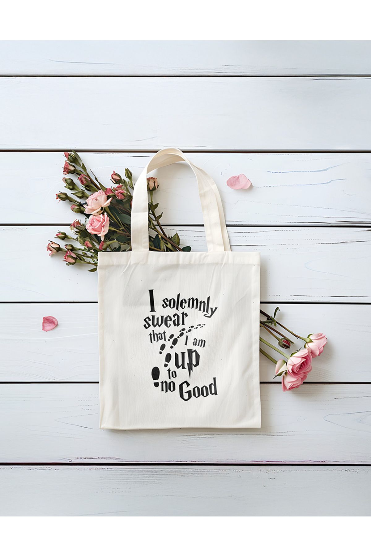 PESHLİSTORE Harry Potter Yaramaz Haritası Bez Çanta