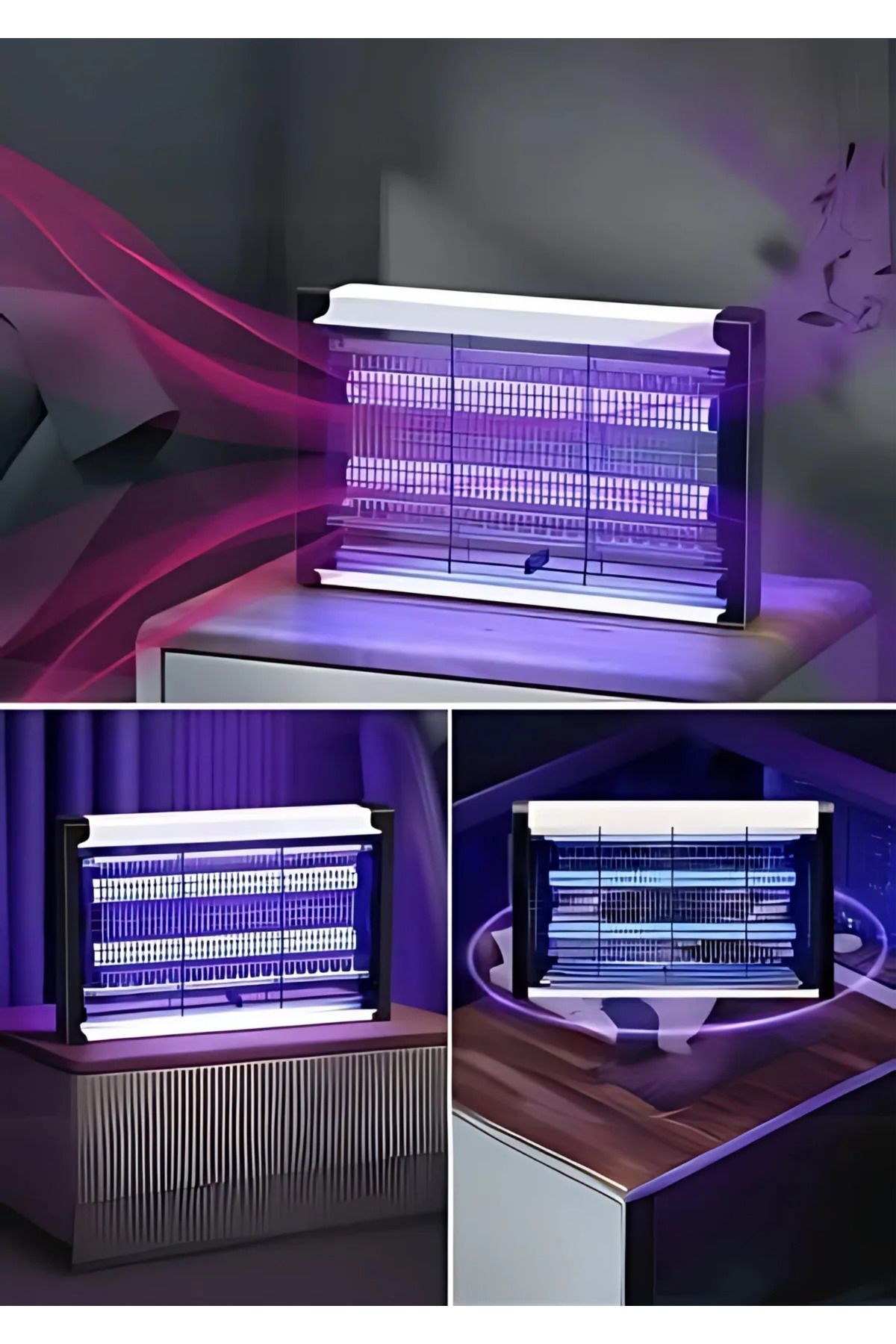 teknotrust LED Işıklı Elektrikli Sinek Öldürücü – Kapalı Ortamlar İçin Uygun
