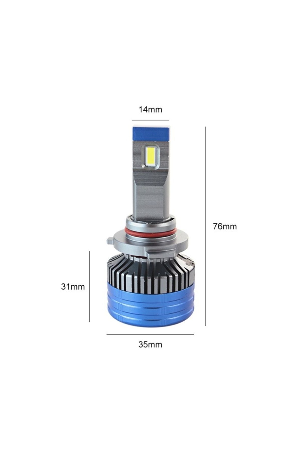 TECHSTAR-Set of 2 Techstar® K11 Auto LEDs, 9005, 55w, 8000 Lumens, 6500K, AUTO, 12-24 Volts, CSP, Canbus 4