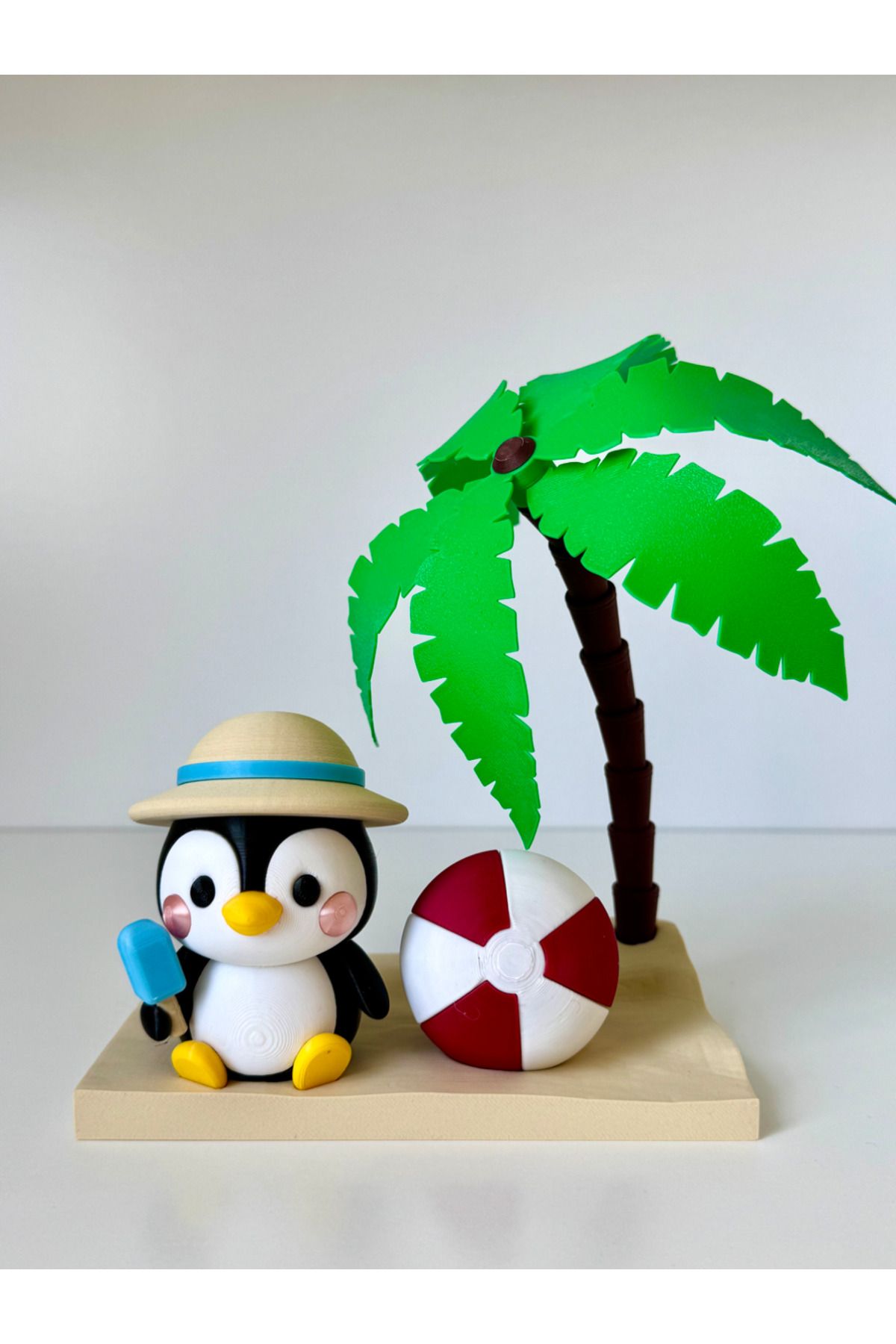 printastic Tatil Yapan Penguen Ev Dekor