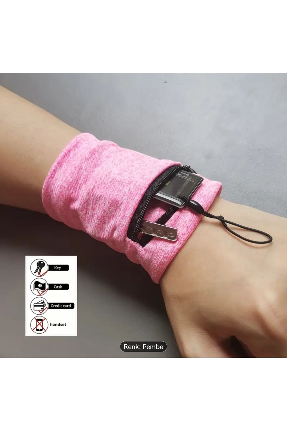 ORGANICYOU HANGZHOU Şık Unisex Bilek Cüzdan Bantları Spor