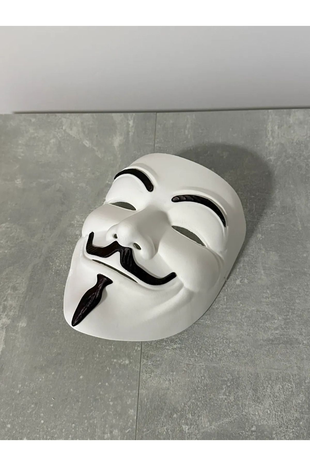 Cochines V for Vandetta Maskesi - Sağlıklı PETG malzemeden üretilmiş 3D model 21cm