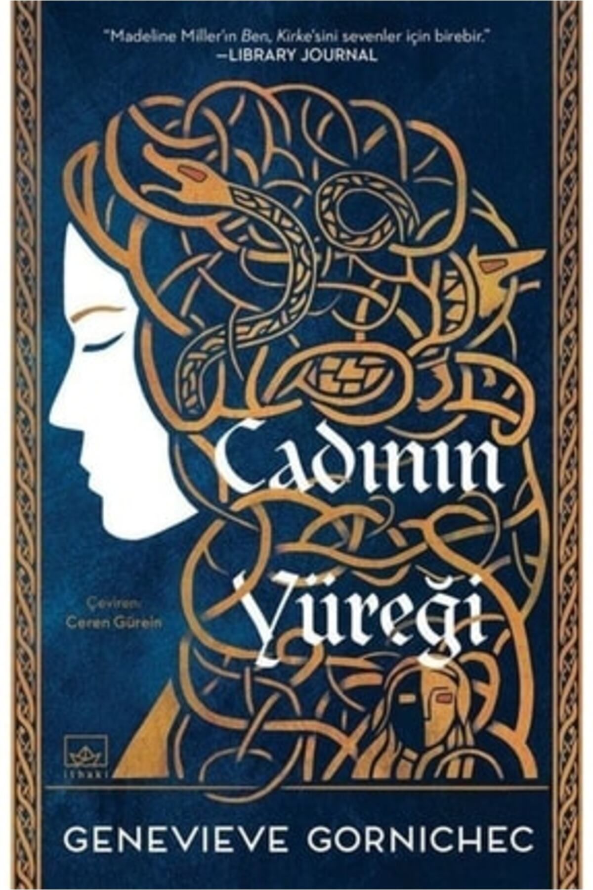 İthaki Yayınları Cadının Yüreği, Genevieve Gornichec, Inları, Cadının Yüreği Kitabı, 336 Sayfa + Okuma Sticker'ları