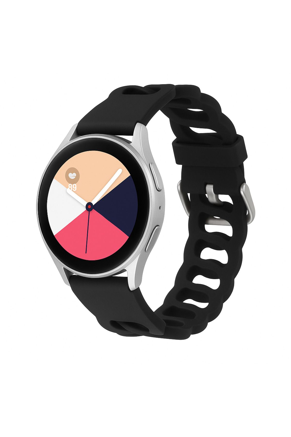 Nextron Samsung Galaxy Watch 4/5/6/7/FE/40/44/Classic/42/43/46/47 Uyumlu Kordon 20mm Yumuşak Silikon Kordon
