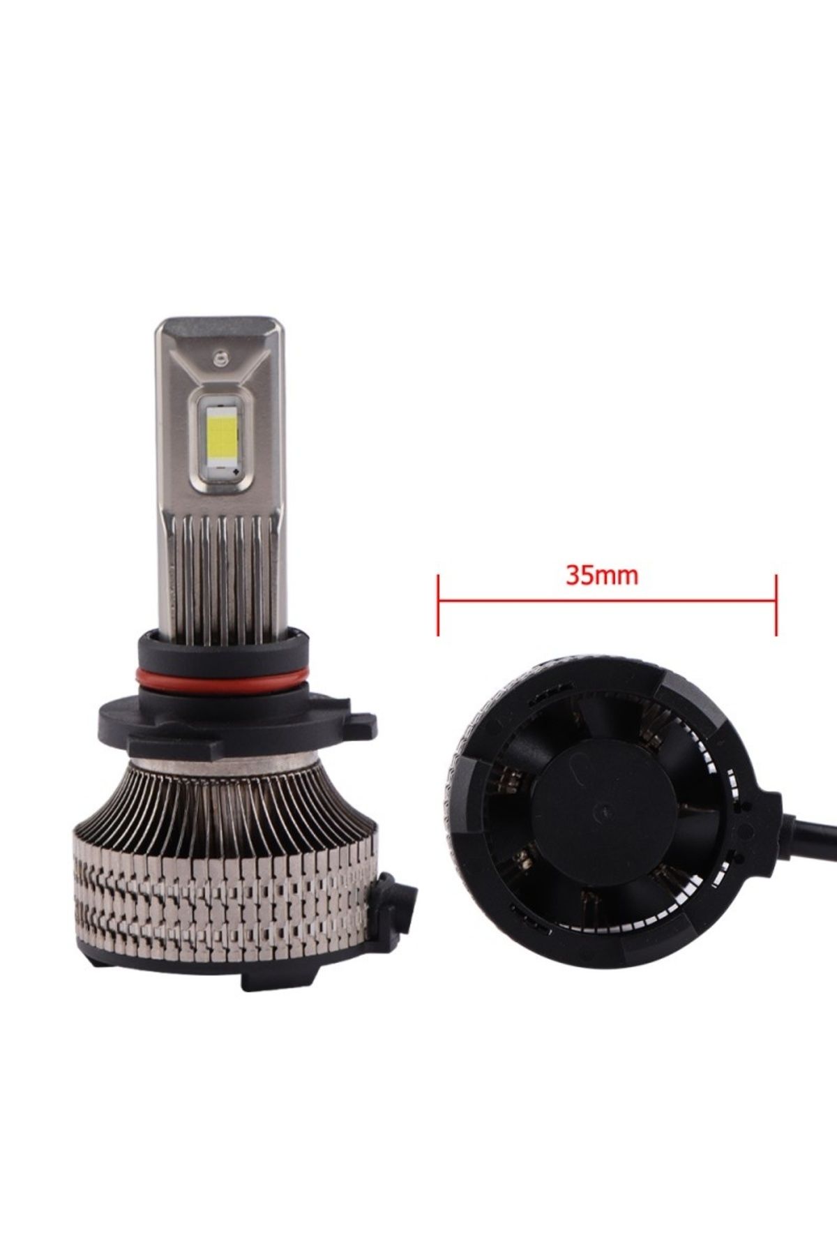 TECHSTAR-Set of 2 Techstar® P30 Auto LEDs, 9005, 80w, 14000 Lumens, 6500K, AUTO, 12-24 Volts, CSP, Canbus, Co 6