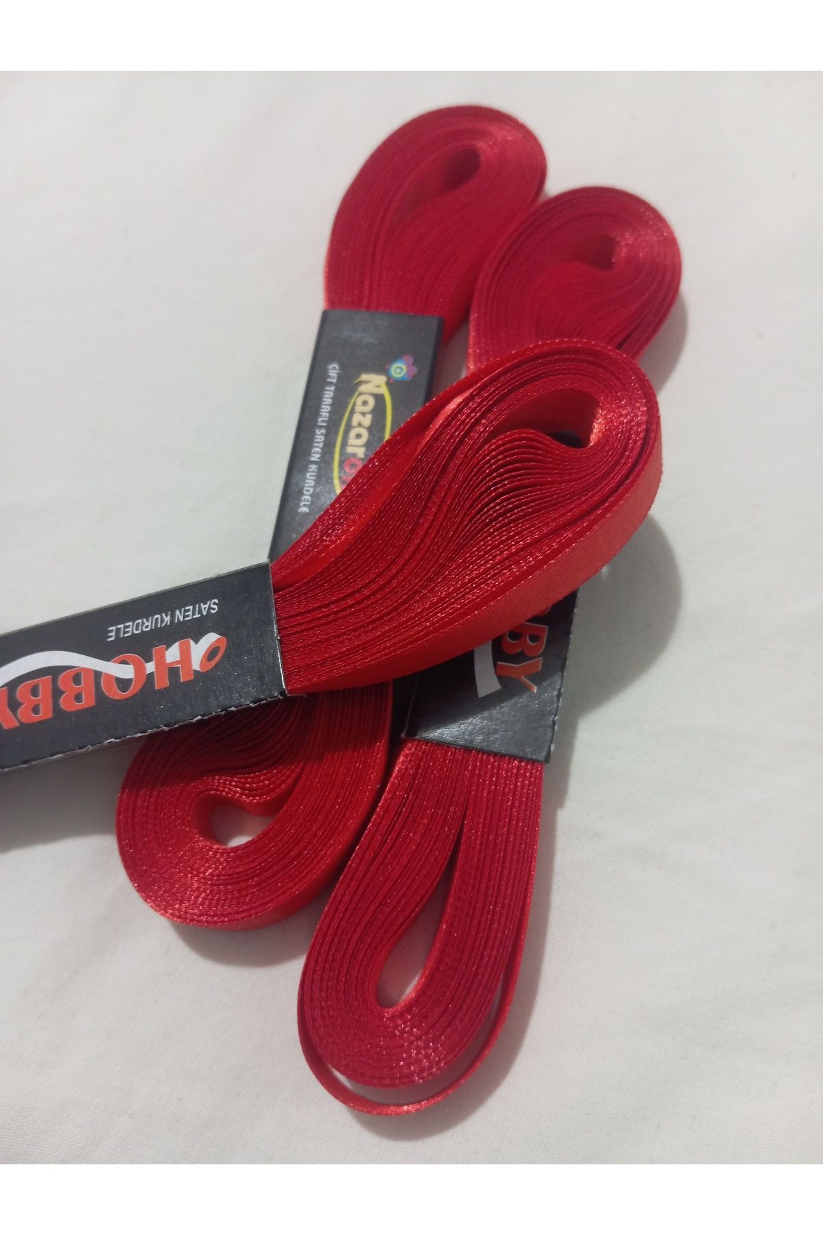 MİN & MİND 5 Adet 10 Metre 1(bir)cm Saten kurdela