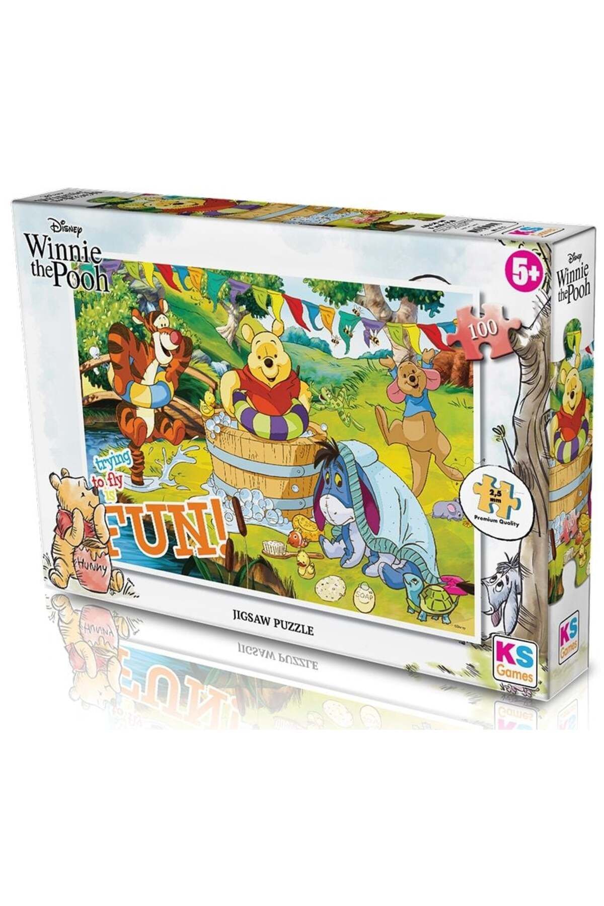 BYR Fırsat Byr Puzzle 100 Parça Winnie The Pooh Yeni