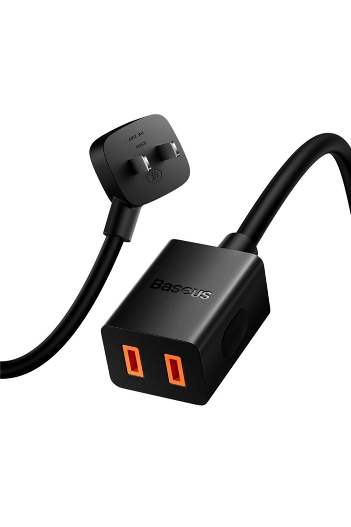 mudikonsept Power Mini Power Strip 1AC 10 m Güç Kablosu /EU + UK Fiş Adaptörleri Dahil-(5775 - MDE7546-6321