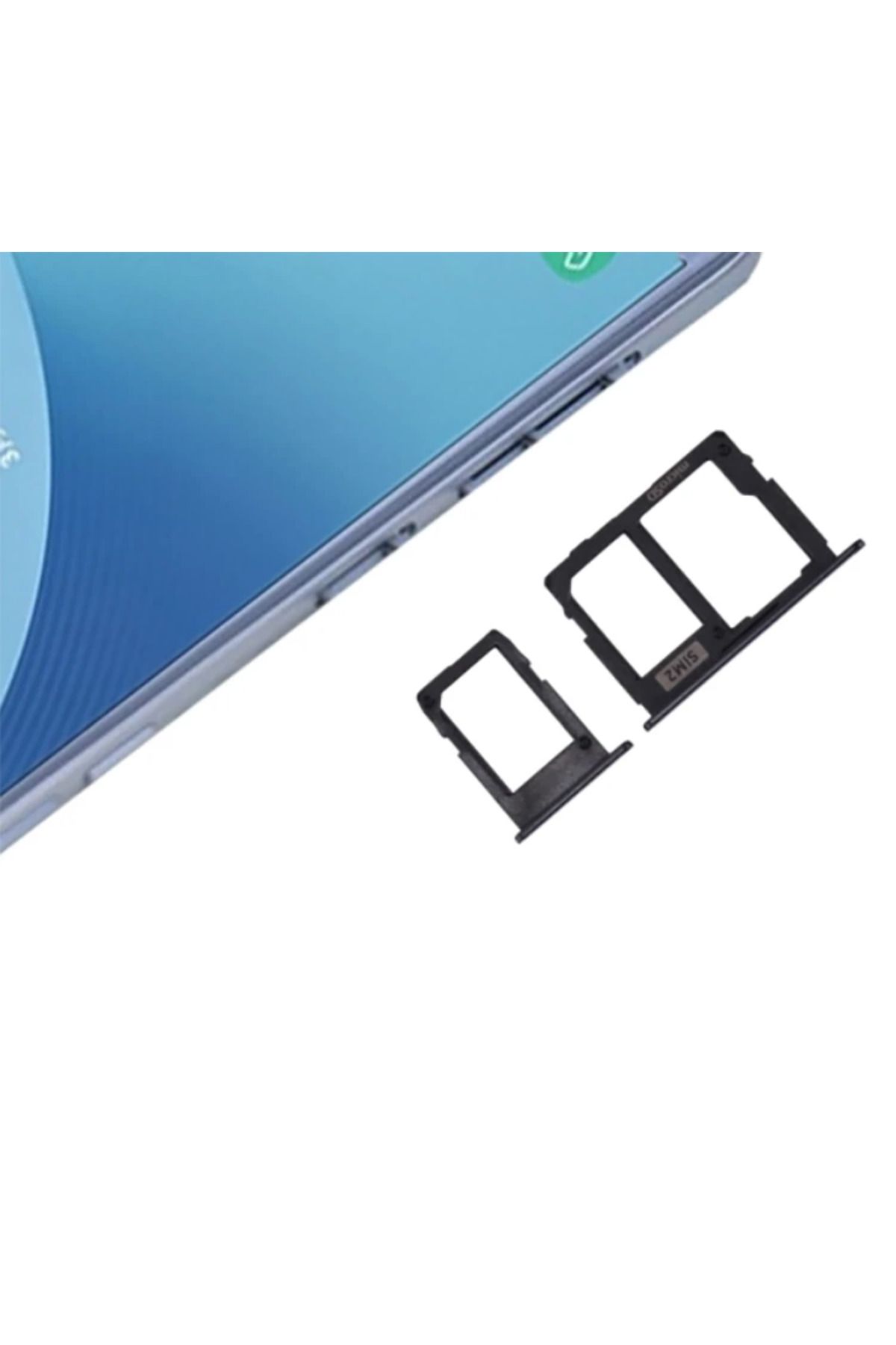 mudikonsept Galaxy J330 J3 2017J530 J5 2017J730 J7 2017 Sim Hafıza Kart Kapak Set-(5775) - MDE8067-1126