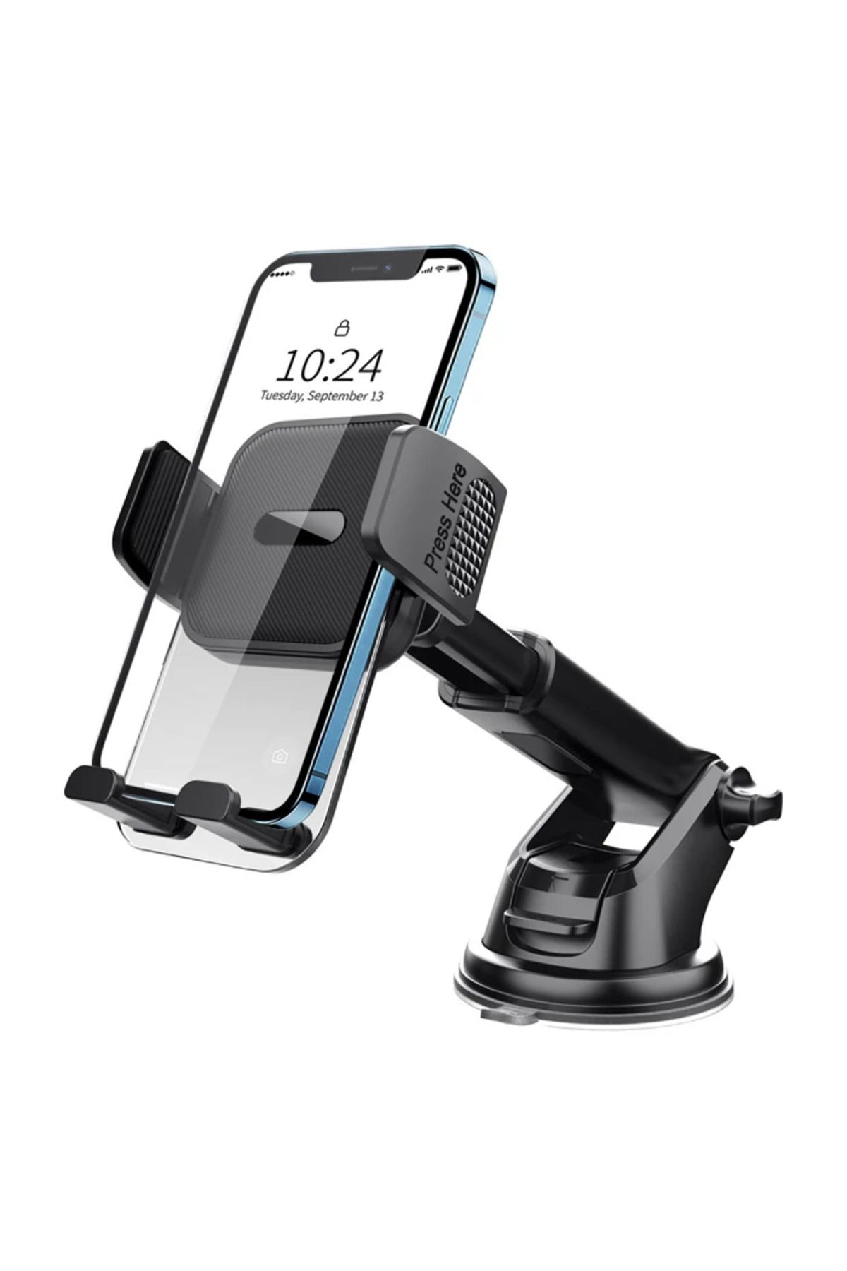 Uyguna Kapında ALLY ML-211 Torpido Üstü Vantuzlu Araç İçi Telefon Tutucu-(5775) - SVU4150-9877