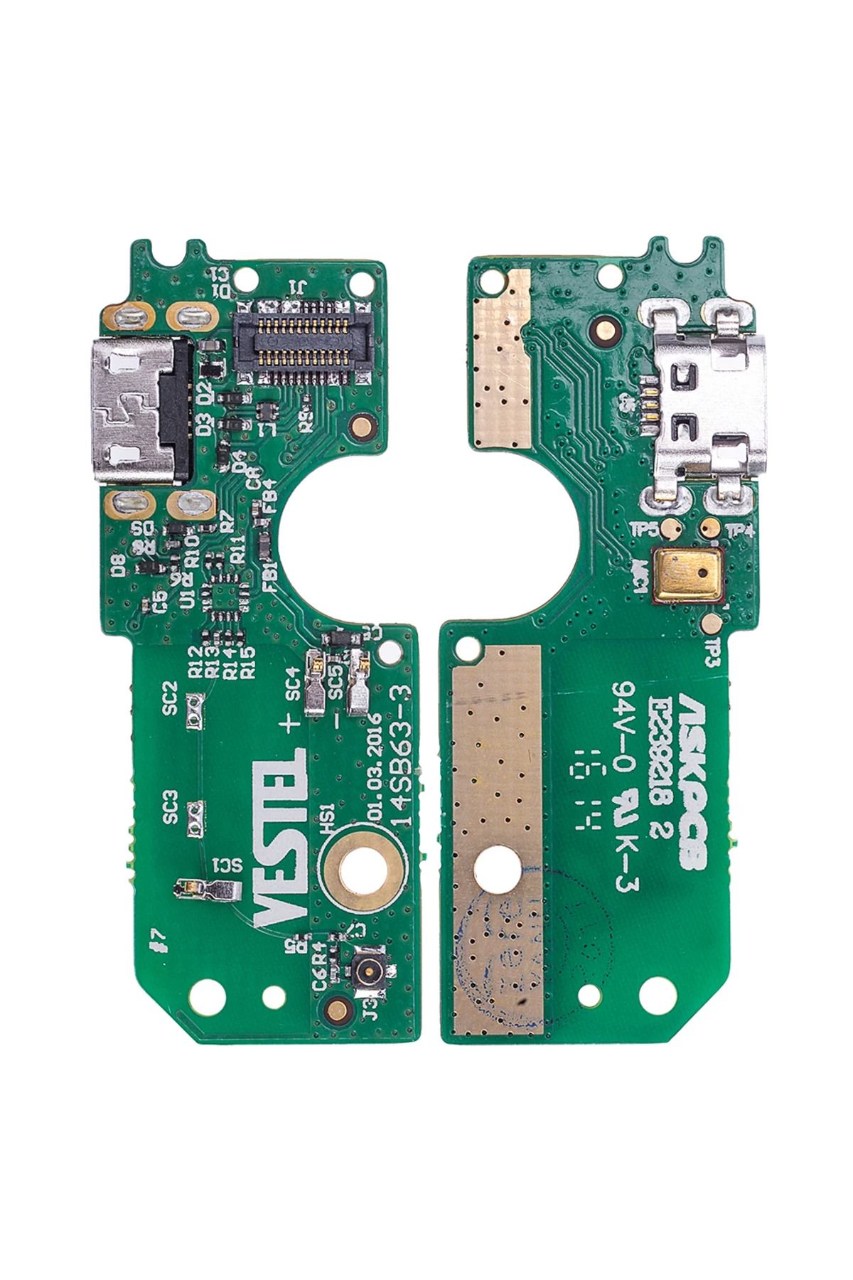 Notcraft Vestel Venus V3 5010 Şarj Soket Mikrofon Bordu-(5775) - NOTFRAFT7505-5975