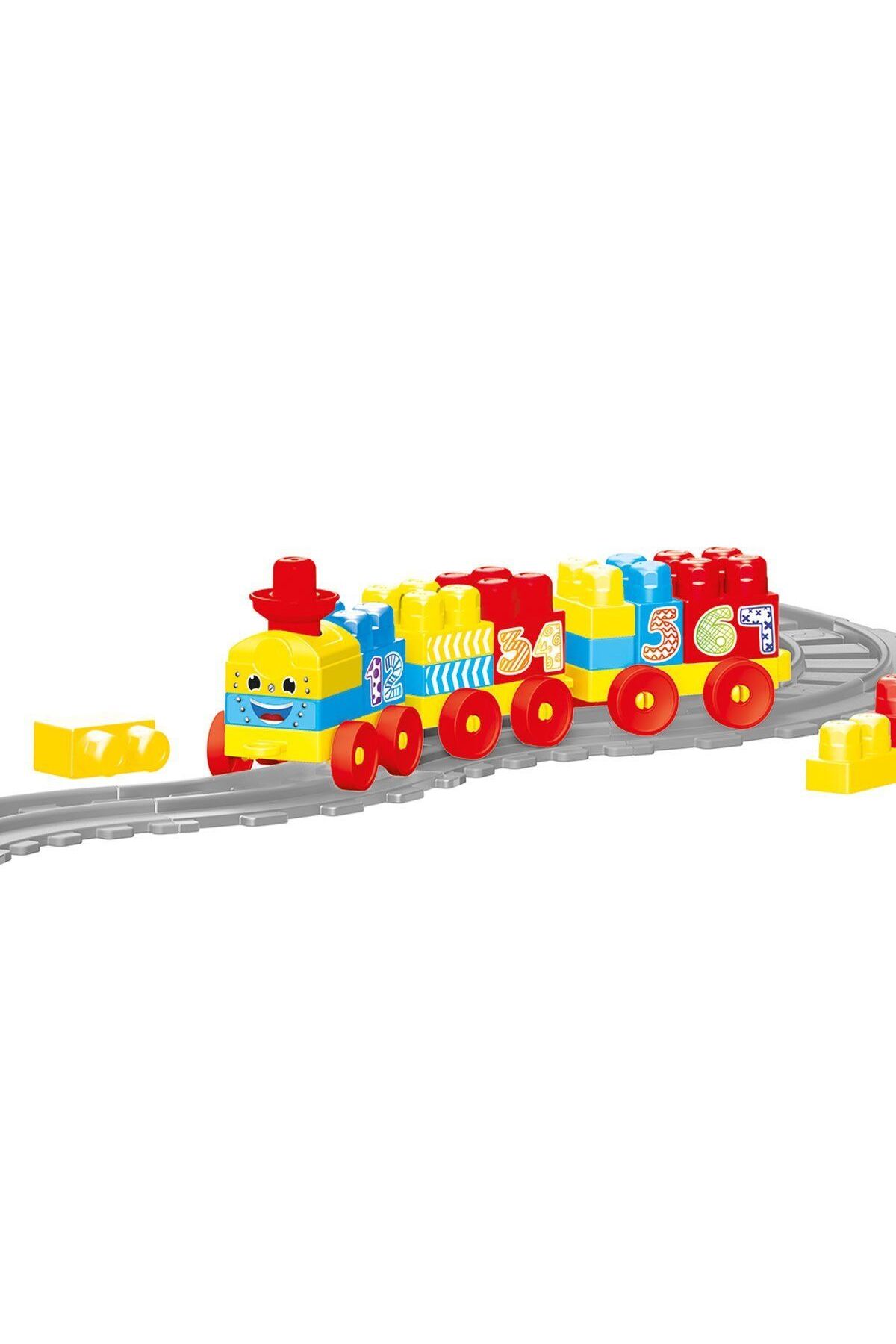 SPOR35 Eğitici Oyuncaklar 5081 Tren Yol Blok Seti 58 Parça Kız Erkek Çocuk Oyuncak Eğitici Oyuncaklar fotoğrafı 3 (önizleme)