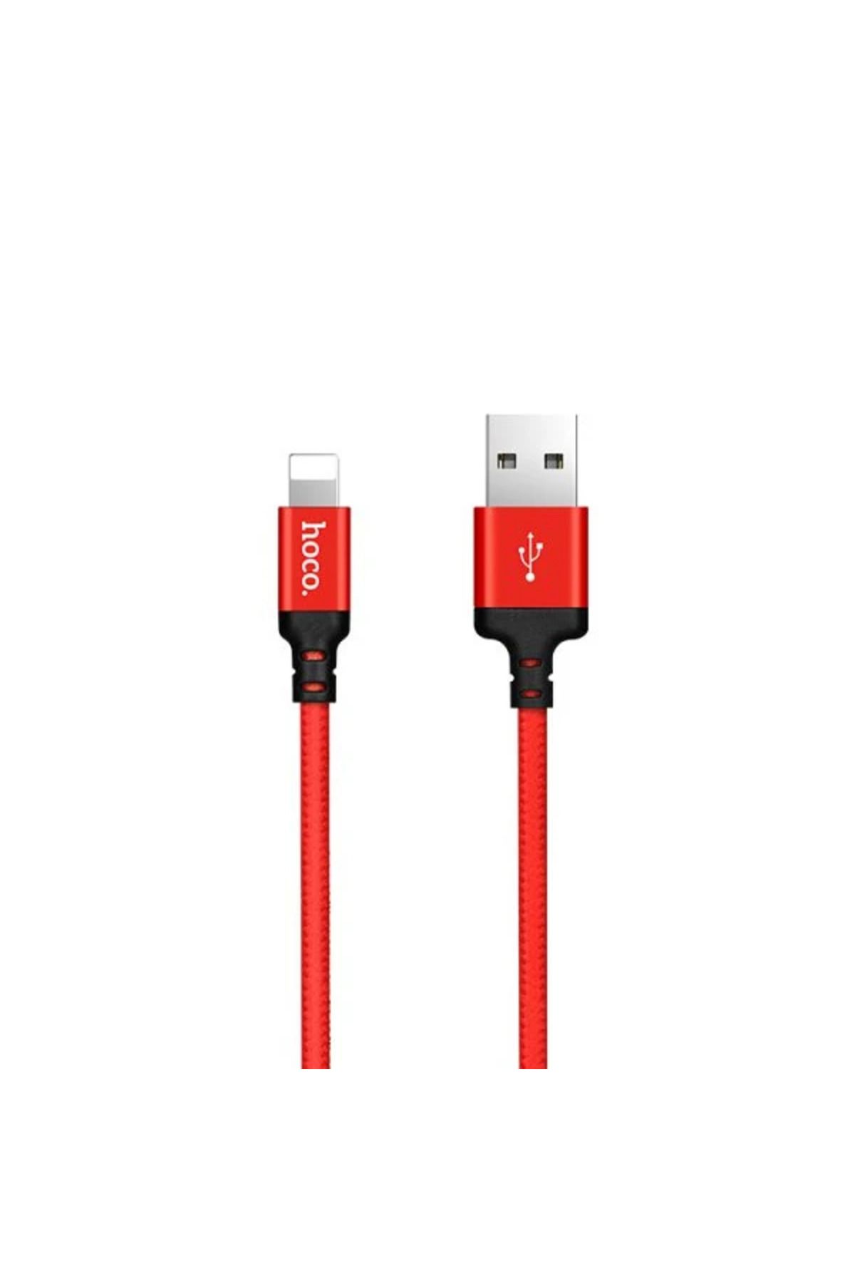 demila HOCO X14 İPhone 14-13-12-11 Usb Data ve Hızlı Şarj Kablosu-(5775) - MLA7182-2576