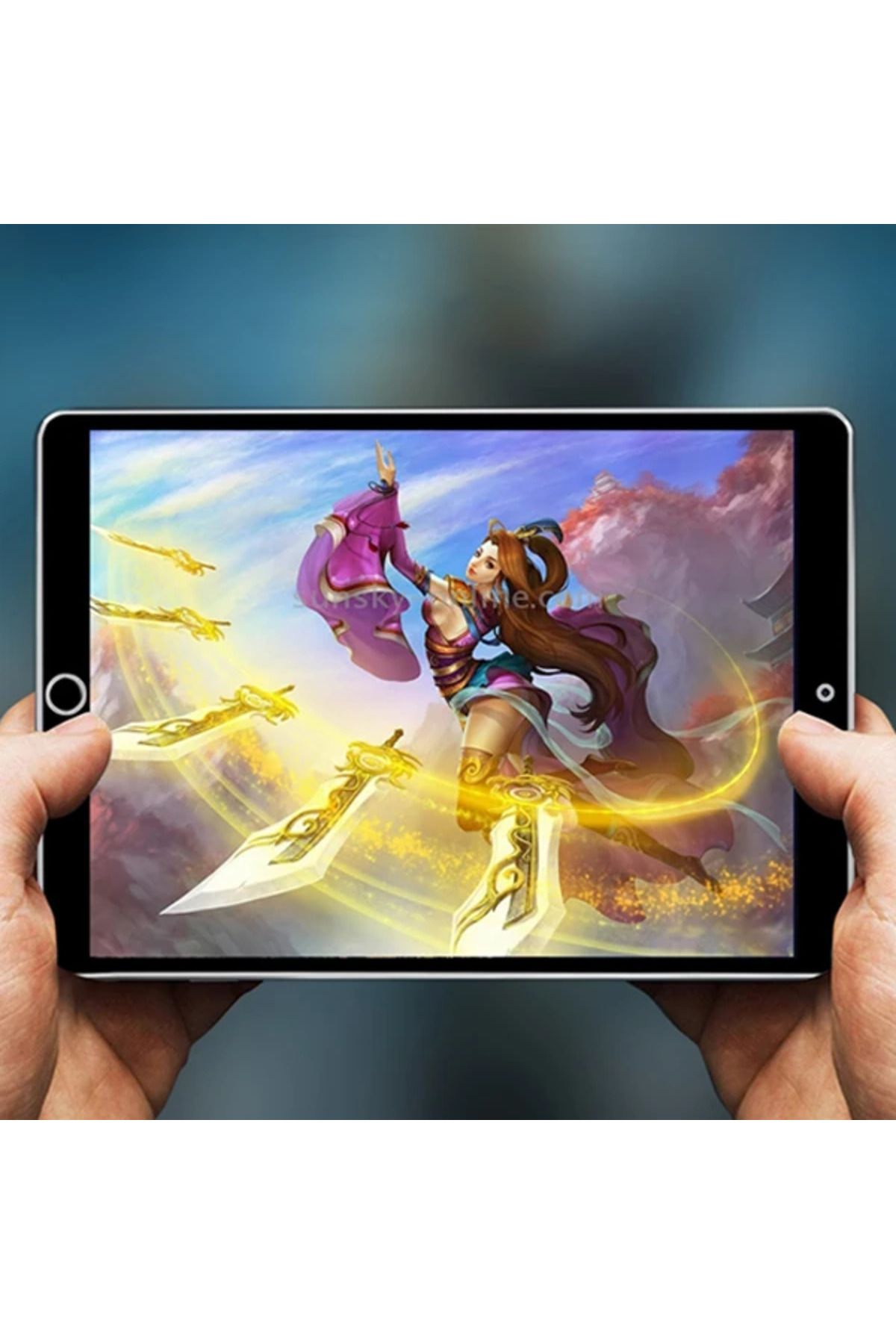 TTK ART Apple İPad Pro-Air 310.5 Uyumlu Darbe Emici Ekran Koruyucu-(5775) - Ttkteknoloji9113-2734