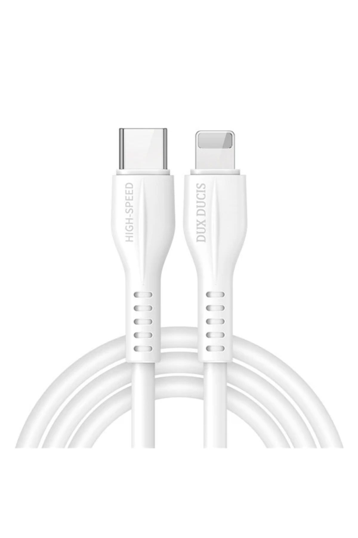 Notcraft DUX DUCİS İPhone 20W Hızlı Şarj İPhone 14 13- 1211 Şarj Kablosu 1metre-(5775) - NOTFRAFT2466