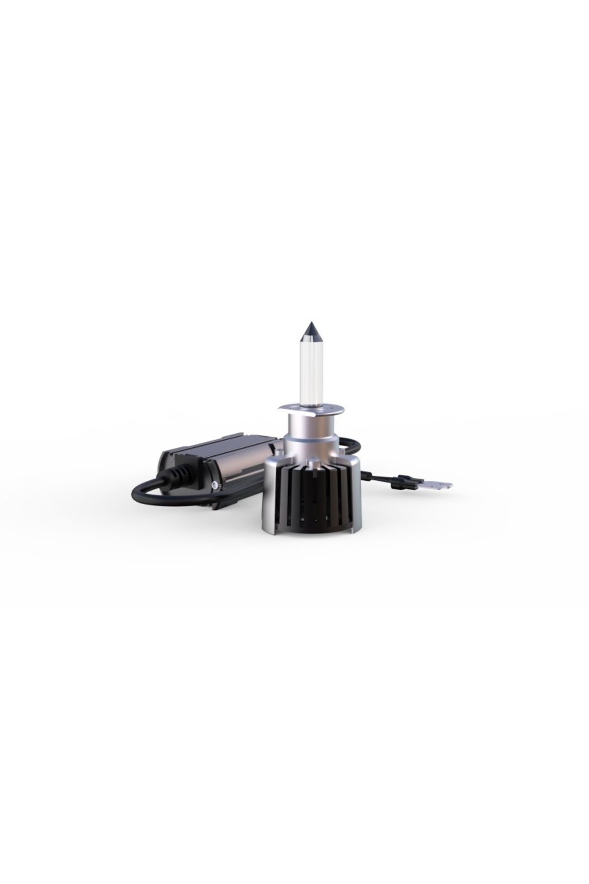 TECHSTAR-Set of 2 Techstar® R10 Auto LEDs, H1, 45w, 5000 Lumens, 6500K, AUTO, 12-24 Volts, CSP, Canbus, Alumi 2