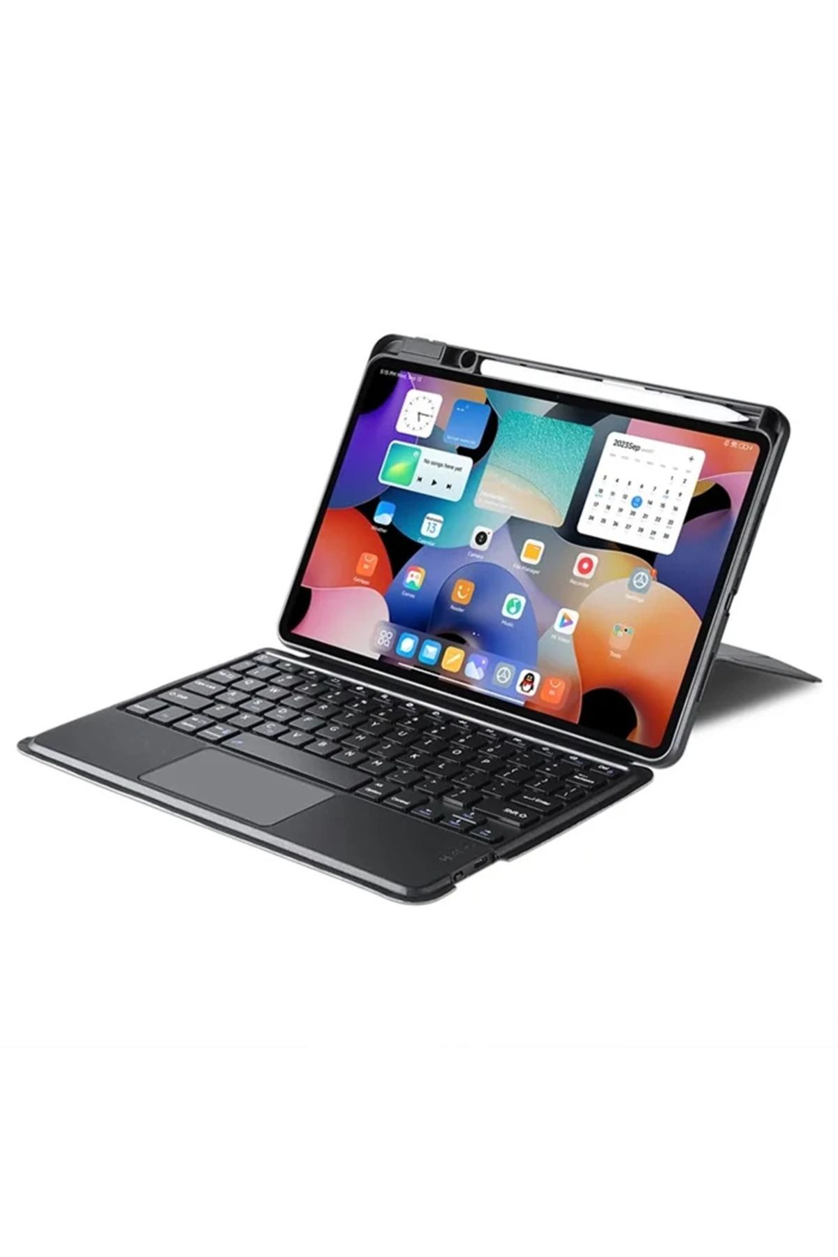 Uyguna Kapında DUX DUCIS Xiaomi Pad 5 / Pad 5 Pro Ayrılabilir Bluetooth Klavye Touchpad PU Deri K? - SVU4042-5528