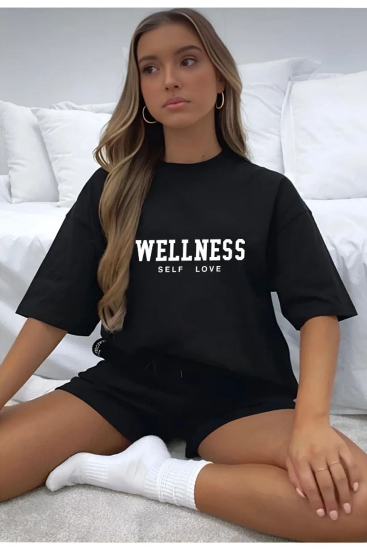 bellanova - yeni sezon 1.tercih - 1.kalite Rahat Moda T-Shirt Baskı