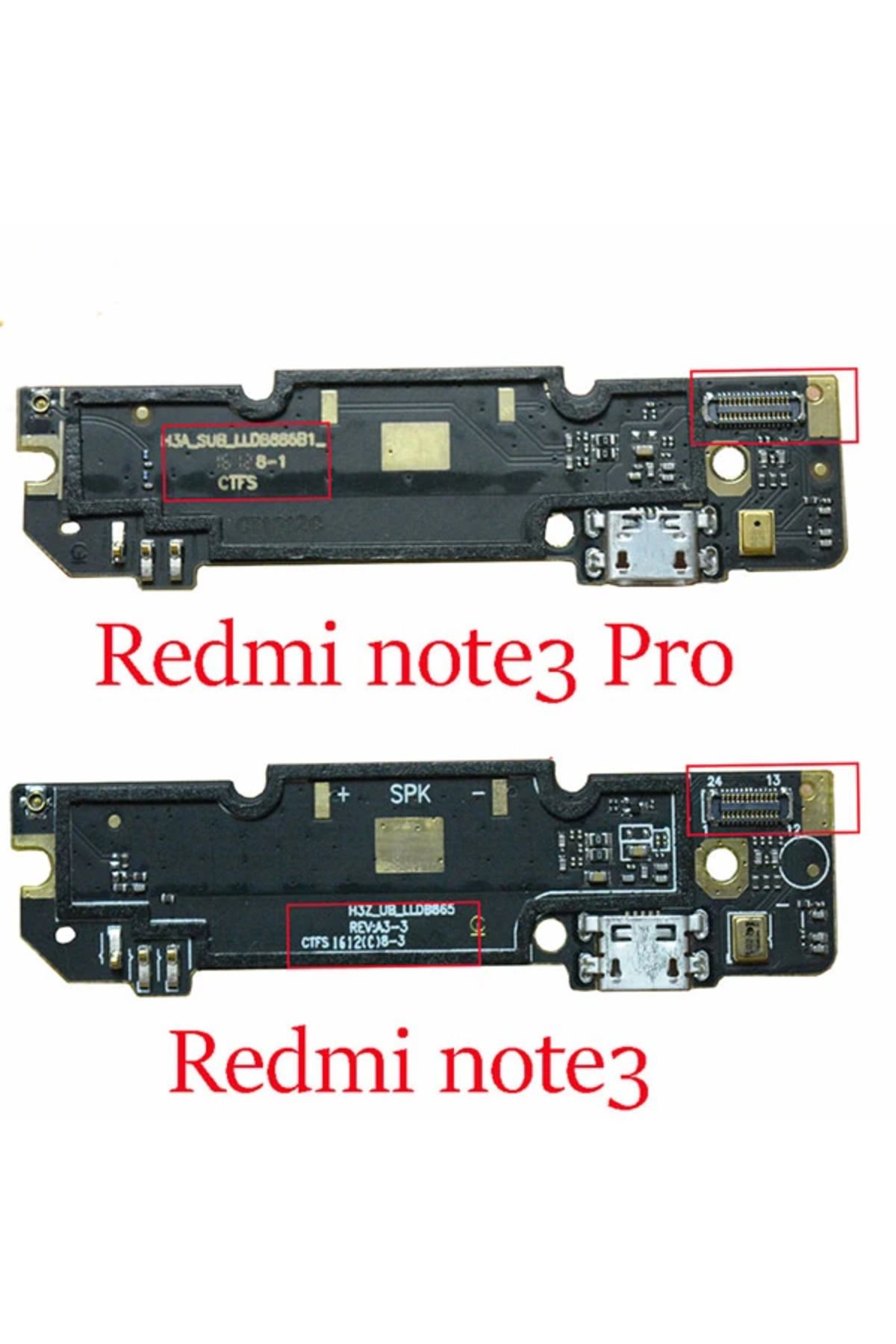 Notcraft Xiaomi Redmi Note 3 Pro Şarj Soket Mikrofon Bordu-(5775) - NOTFRAFT5476-3839