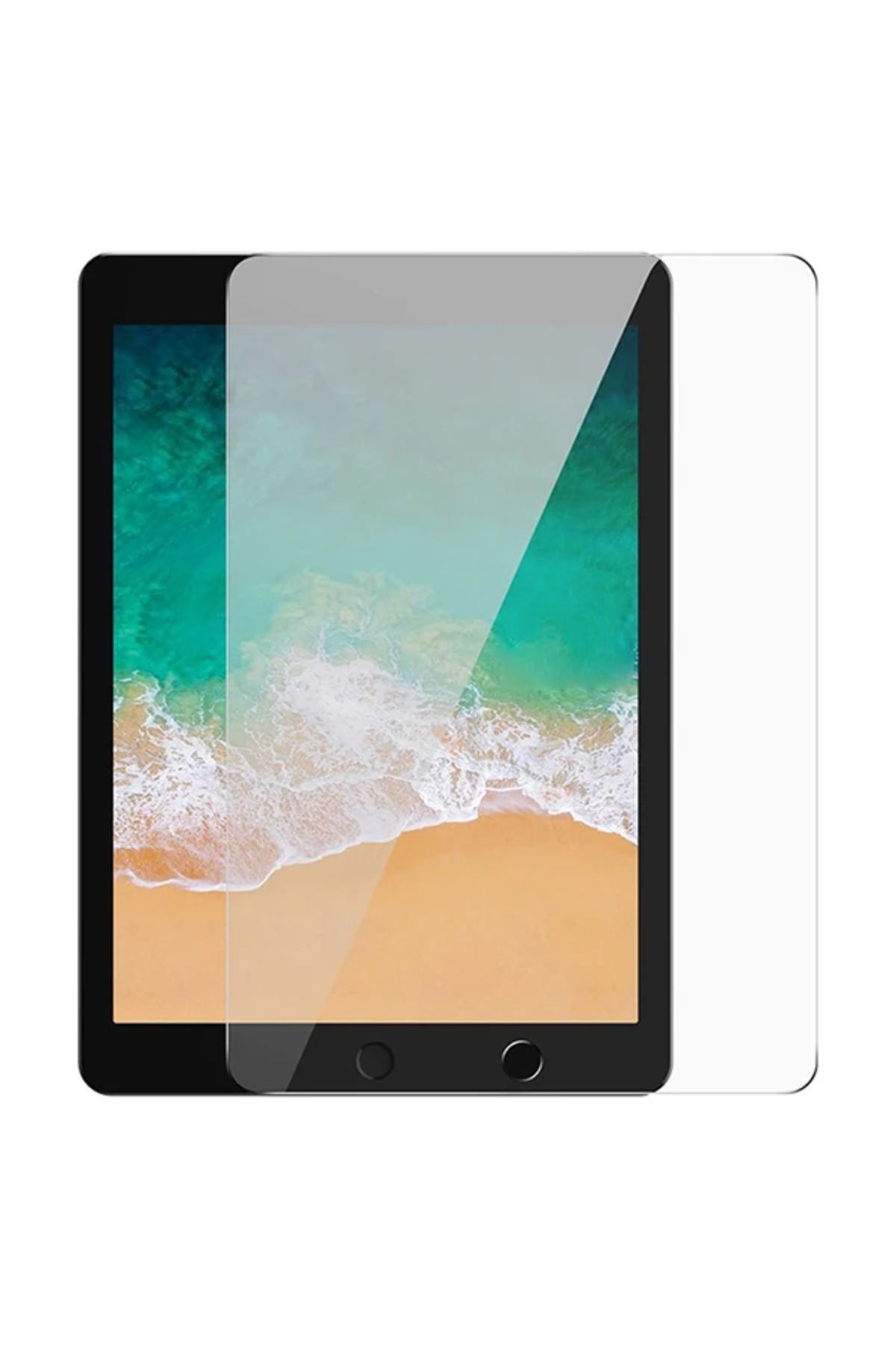 mudikonsept iPad 9.7 2018 / 2017 / Pro 9.7 / Air 2 / Air Tempered Cam Ekran Koruyucu-(5775) - MDE3274-3584