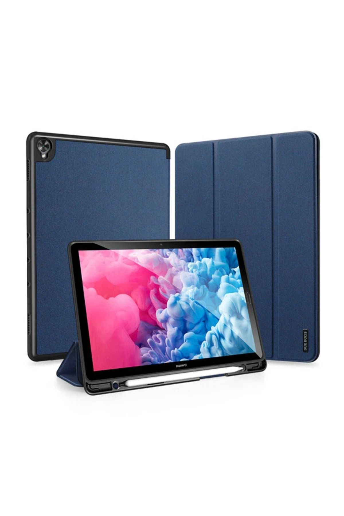 Uyguna Kapında DUX DUCİS Huawei MatePad Pro 10.8 Kılıf Kalem Yerli Soft Tpu Mıknatıslı Domo K - SVU9010-7809