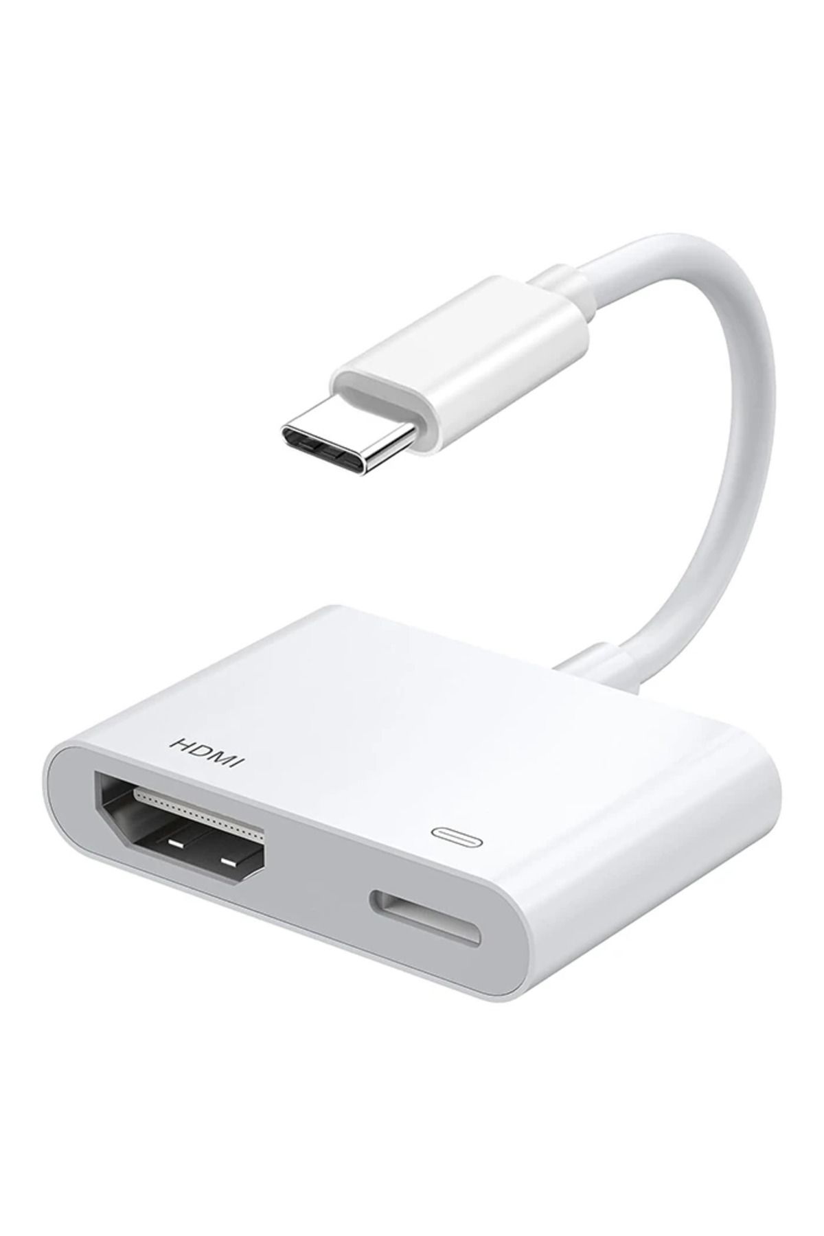 Notcraft ALLY İPhone 15 Type-c to Type-c + HDMI Çevirici Kablo Dijital AV Adaptörü-(5775) - NOTFRAFT2339