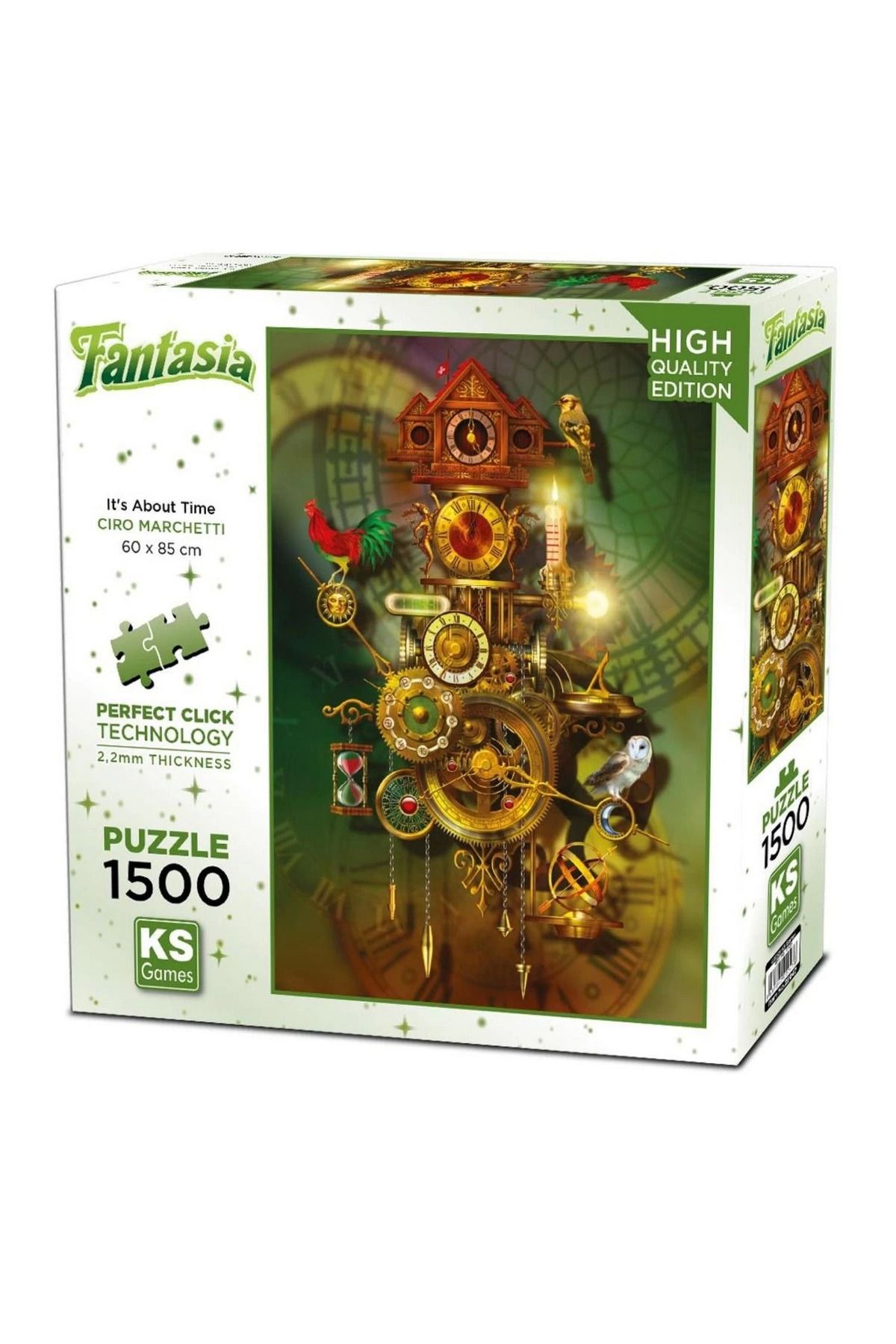 BYR Fırsat Byr Ks Games It's About Time Puzzle 1500 Parça 22047 Yeni