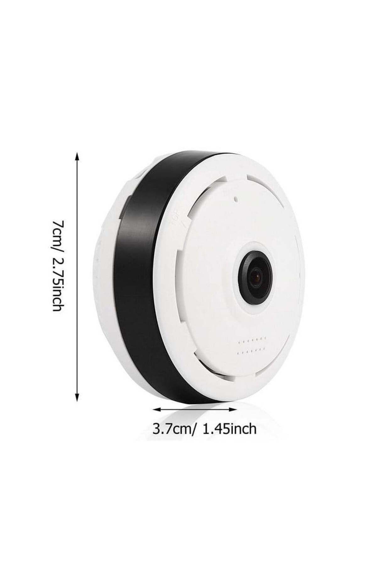 TECHSTAR-Cameră de supraveghere video ® D80, HD 960p, wireless, iluminare LED, 360°, detectare mișcare, Mi 6