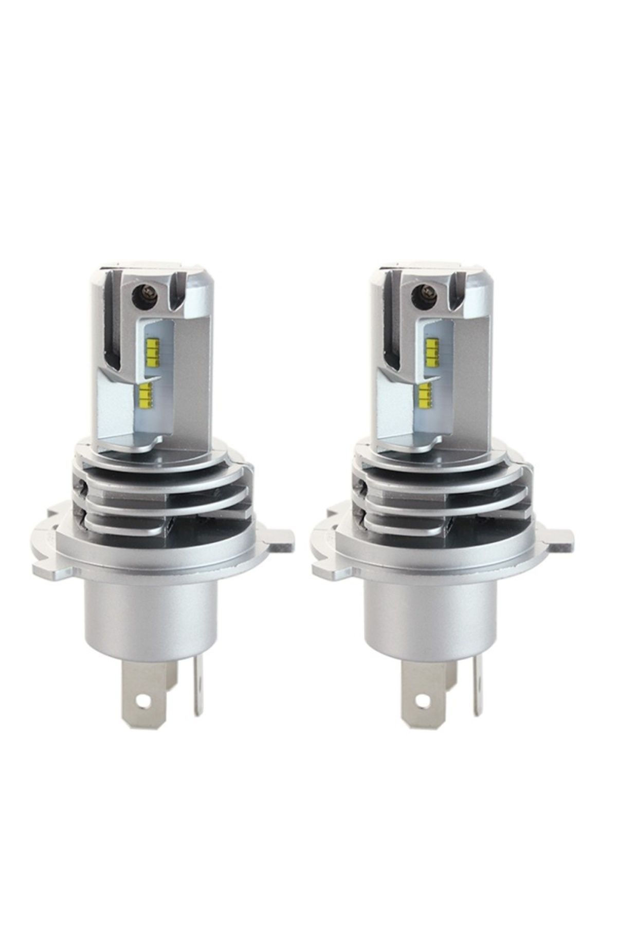 TECHSTAR-Set of 2 Techstar® M3 Auto LEDs, H4, 40w, 8000 Lumens, 6500K, AUTO, 12-24 Volts, ZES, Canbus, Copper 1