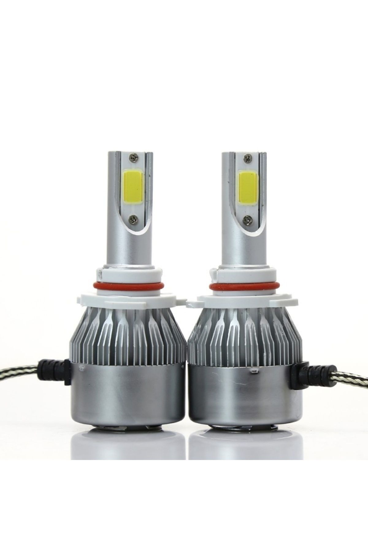 TECHSTAR-Set of 2 Techstar® C6 Auto LEDs, 9005, 36w, 3800 Lumens, 6500K, AUTO, 12-24 Volts, COB 7