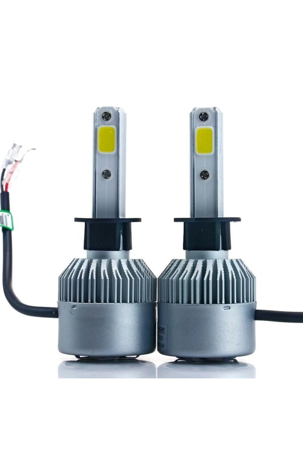 TECHSTAR-Set of 2 Techstar® S2 Auto LEDs, H1, 36w, 4000 Lumens, 6500K, AUTO, 12-24 Volts, COB, Canbus 6