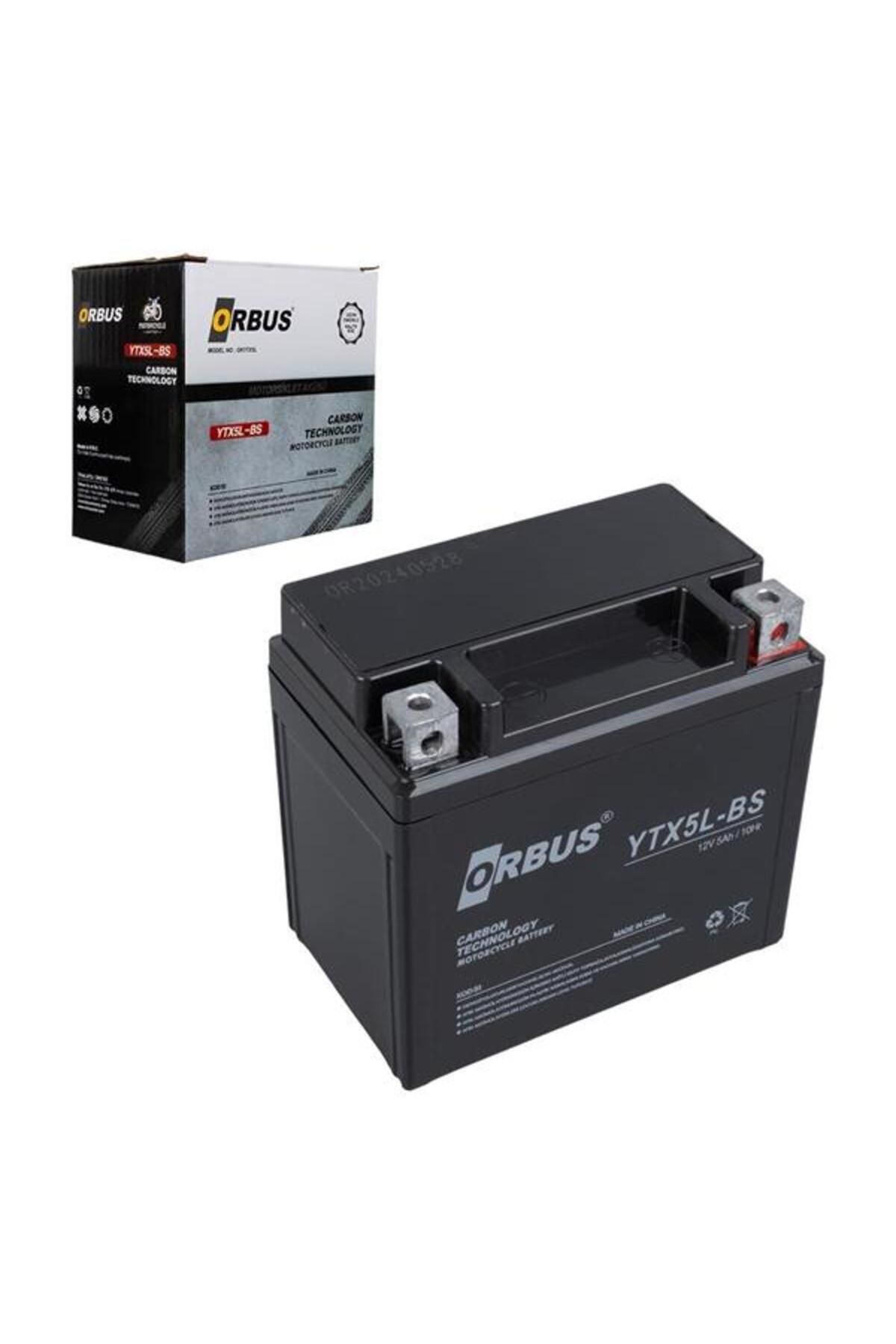 Roses Store Ytx5L-Bs 12V 5A Motosiklet Aküsü (114 X 70 X 106 Mm) (1.8Kg)