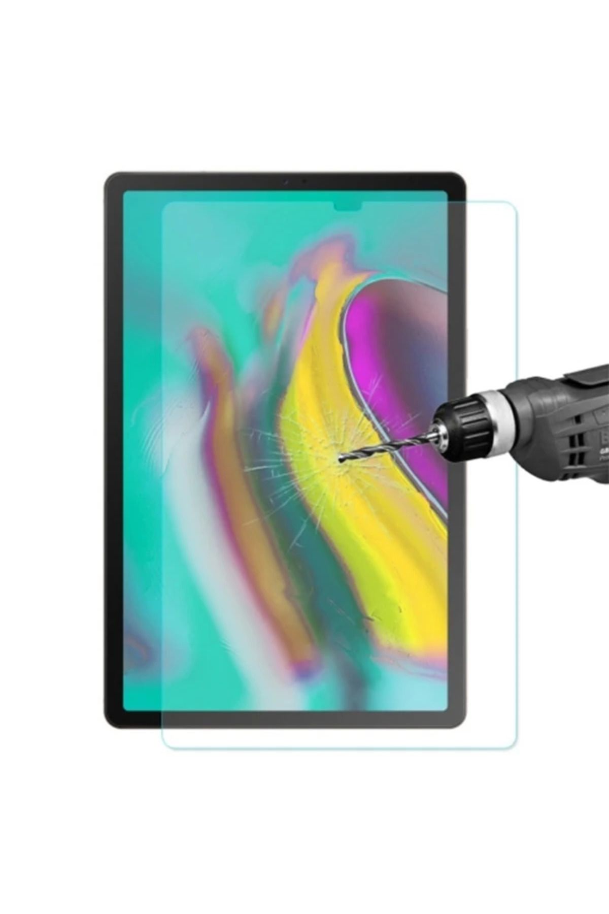 Mobil Dünyası Ally Sm Galaxy Tab S5e 10.5 T720T725 Kırılmaz Cam Ekran Koruyucu-(5775) - DGL1667-2065