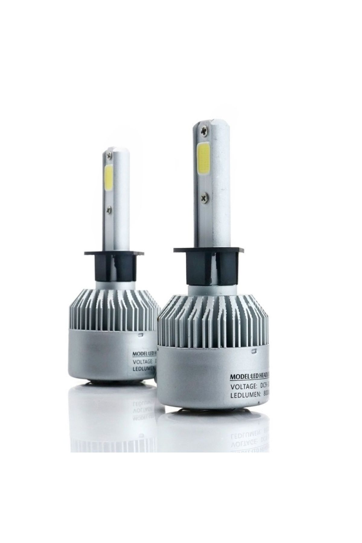 TECHSTAR-Set of 2 Techstar® S2 Auto LEDs, H1, 36w, 4000 Lumens, 6500K, AUTO, 12-24 Volts, COB, Canbus 3